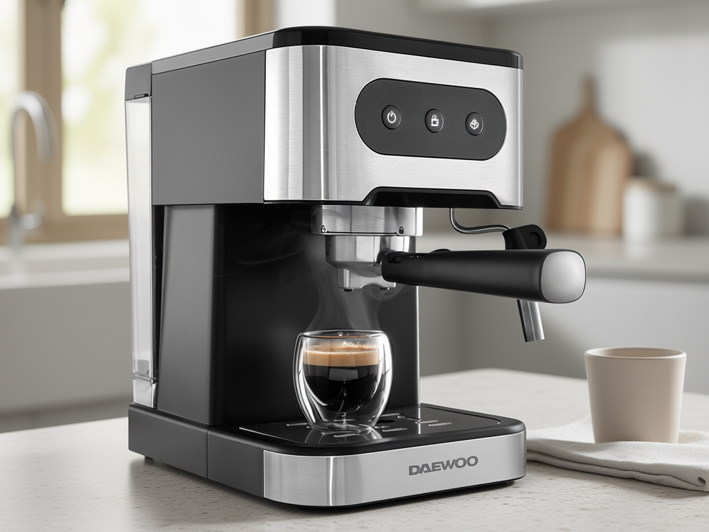 Café Quality, Zero Queue: Meet the Daewoo 20 Bar Espresso Maker
