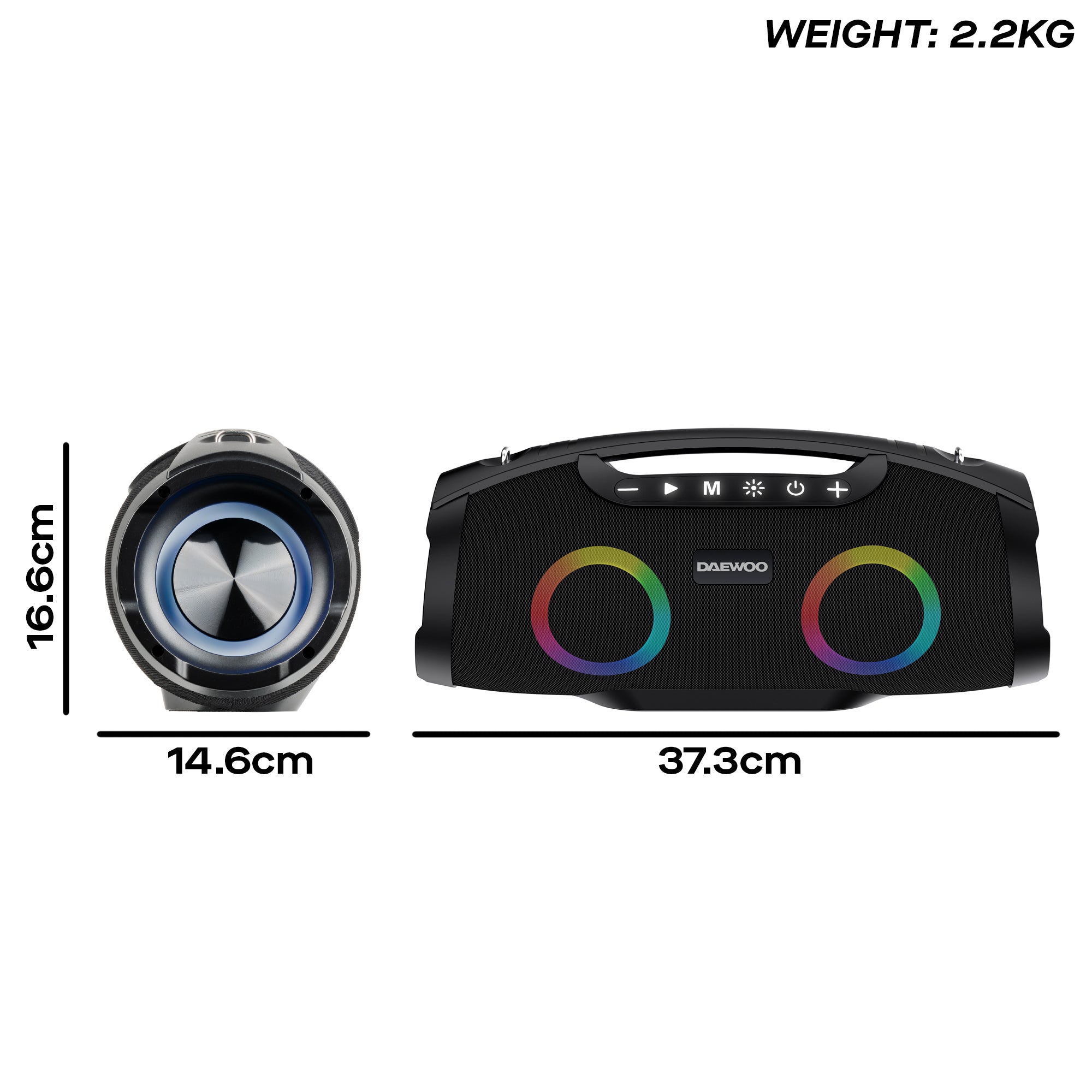 Daewoo Boom Beat Pro 40W Bluetooth Boombox Speaker