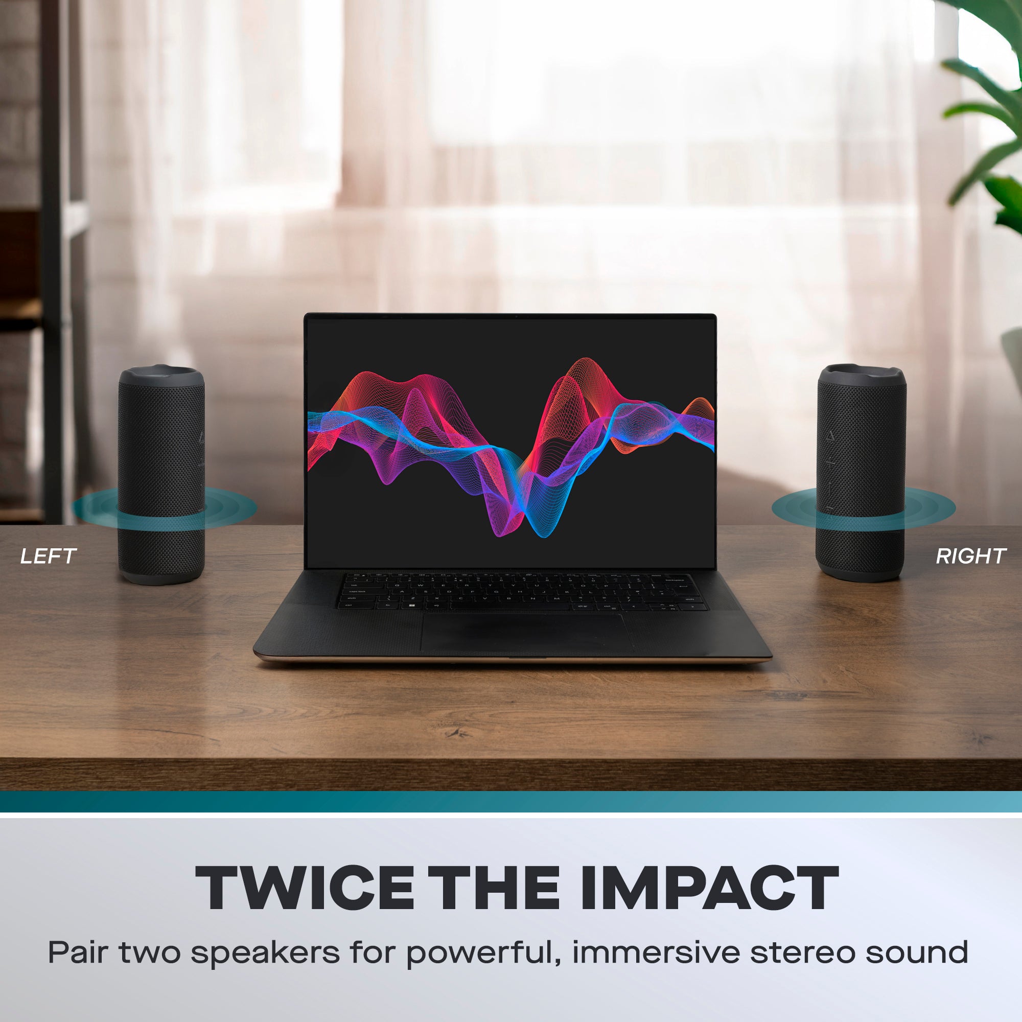 Daewoo Boom Beat Splash 30W Stereo Wireless Bluetooth Speaker