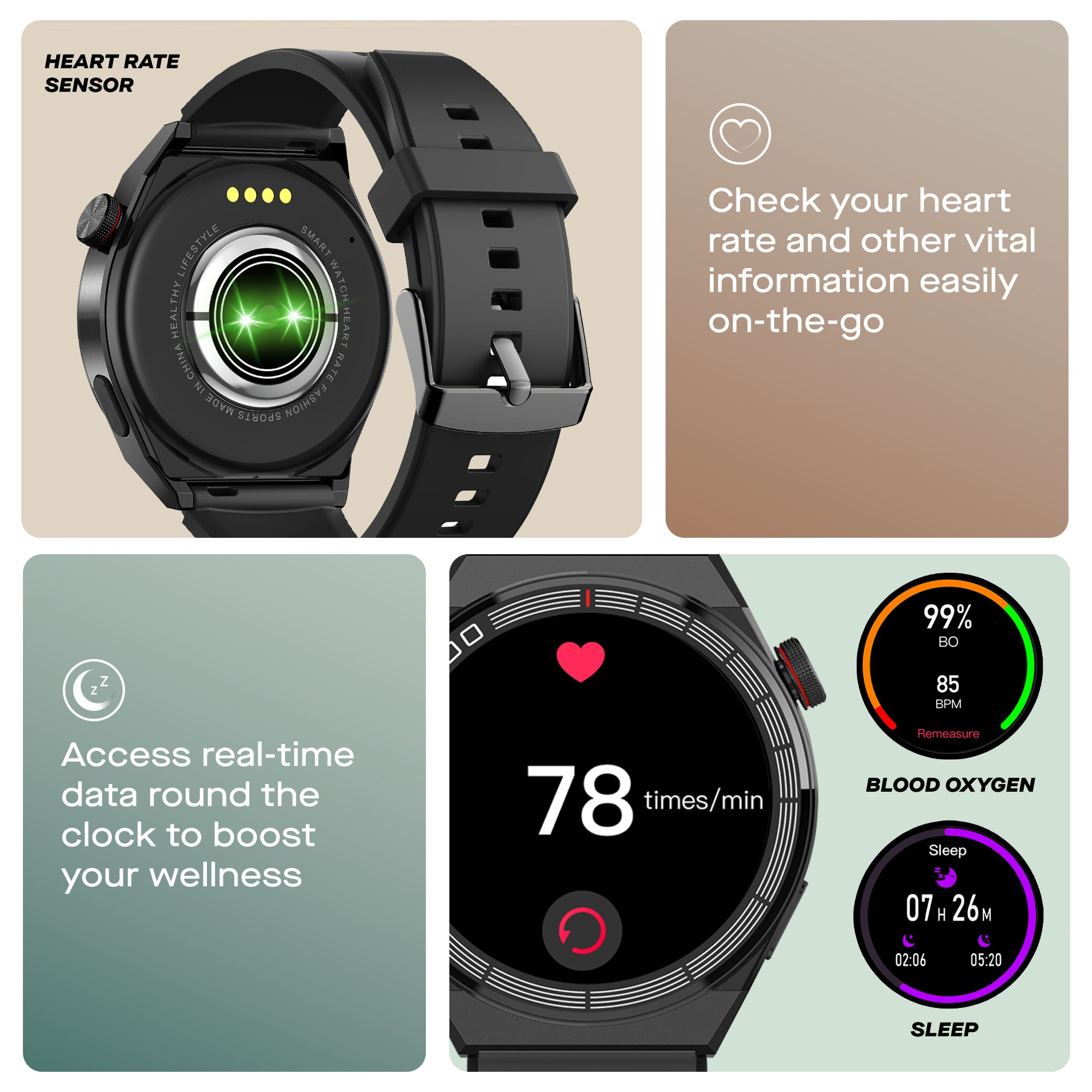 Daewoo CNX+ Smartwatch with Voice Call Function