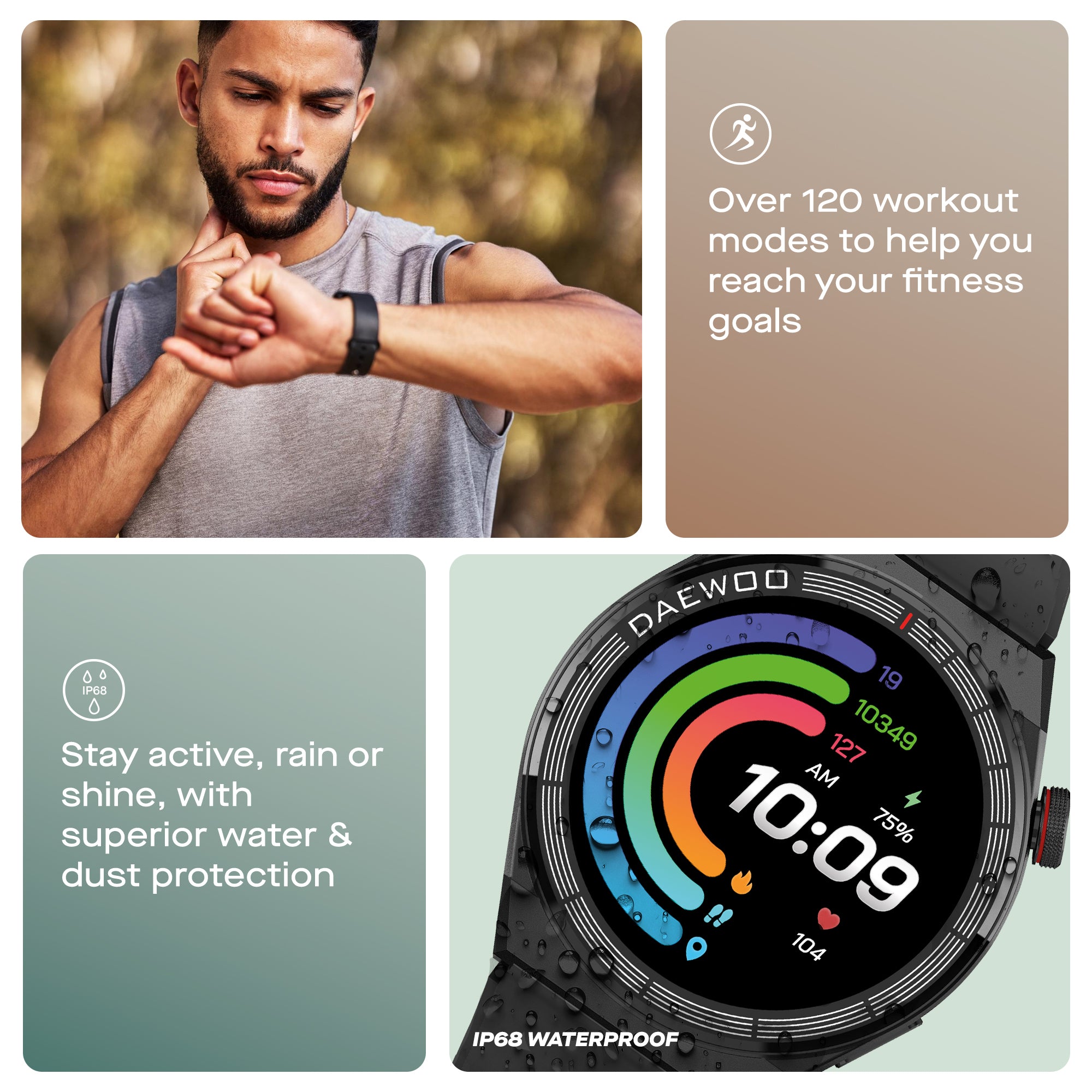 Daewoo CNX+ Smartwatch with Voice Call Function