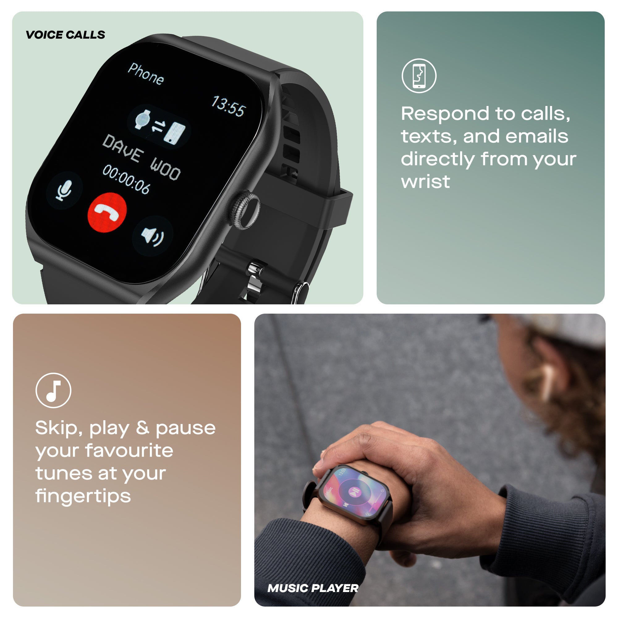 Daewoo Active+ Smartwatch with Voice Call Function