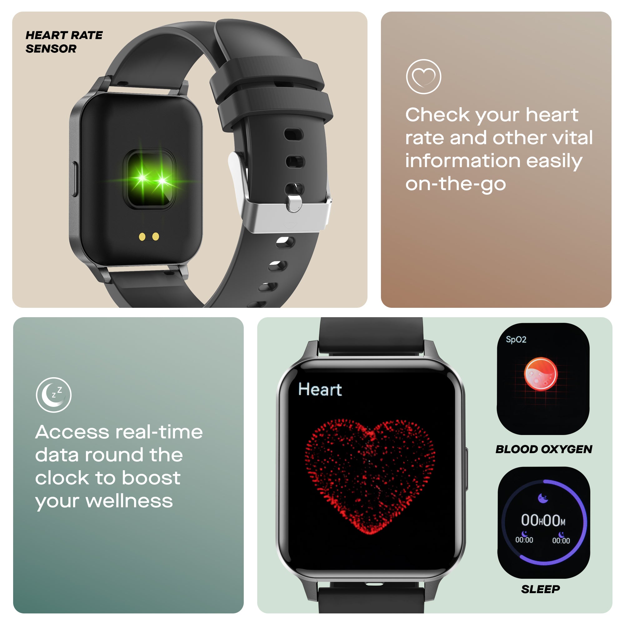 Daewoo Flight Smartwatch with Multi Sports & Heart Rate Function