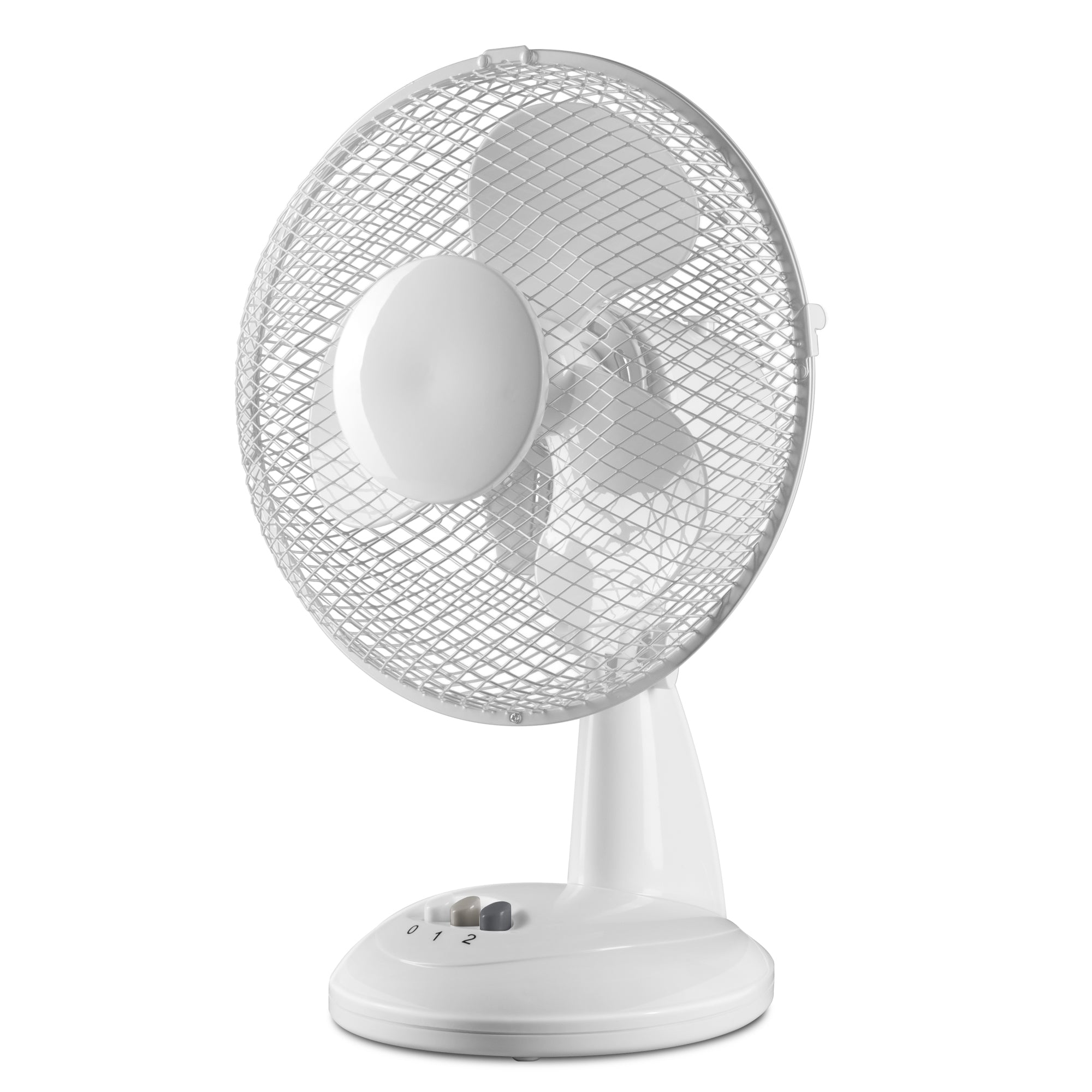 Daewoo 9" White Desktop Fan
