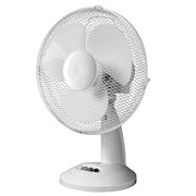 Daewoo 12" White Desktop Fan