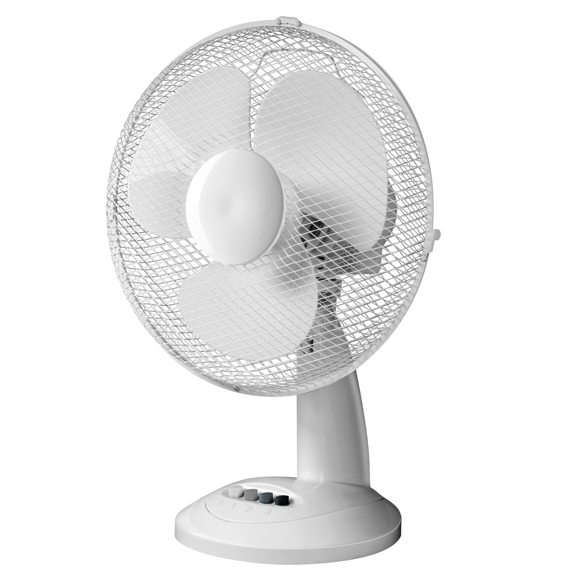 Daewoo 12" White Desktop Fan