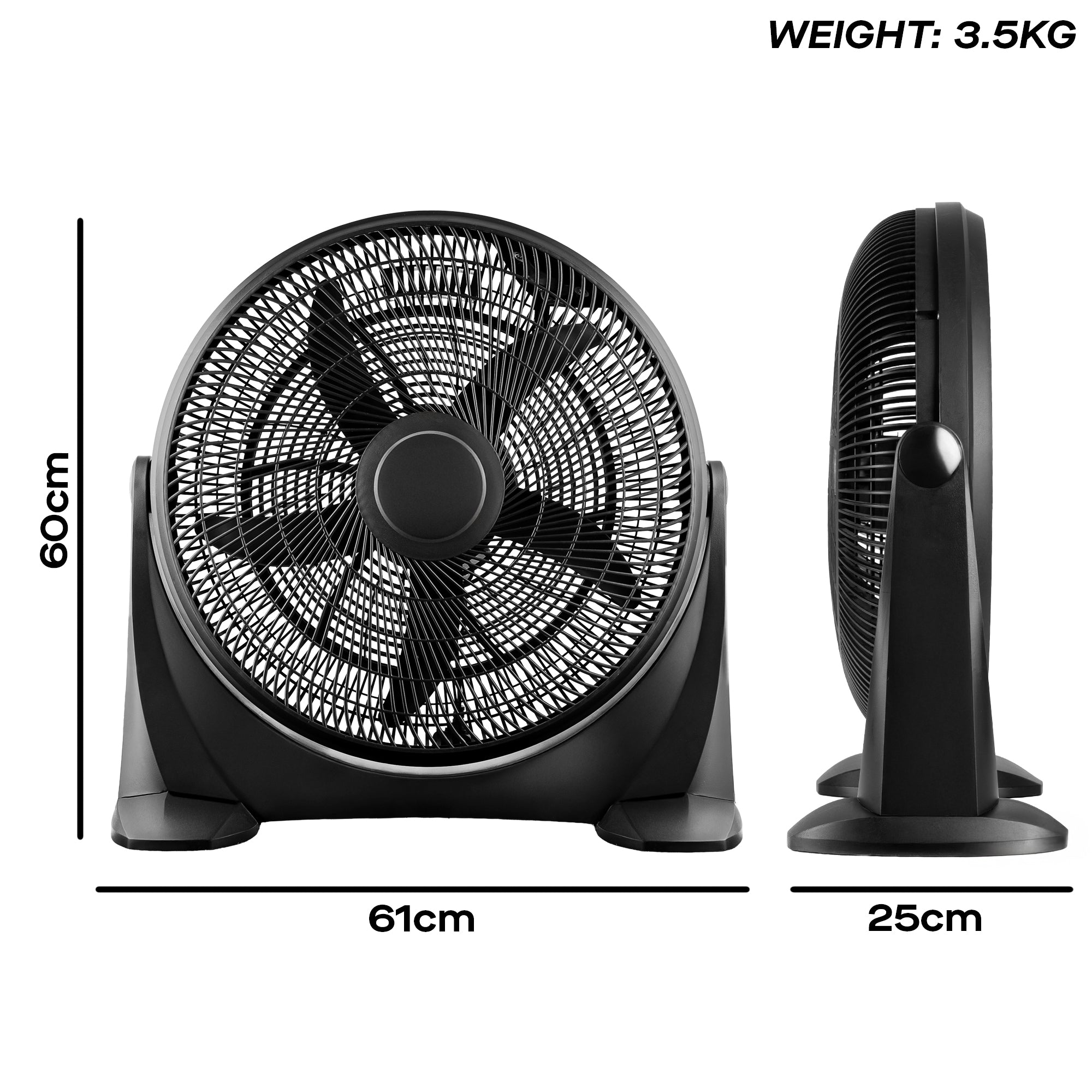 Daewoo 20" High Velocity Floor Fan