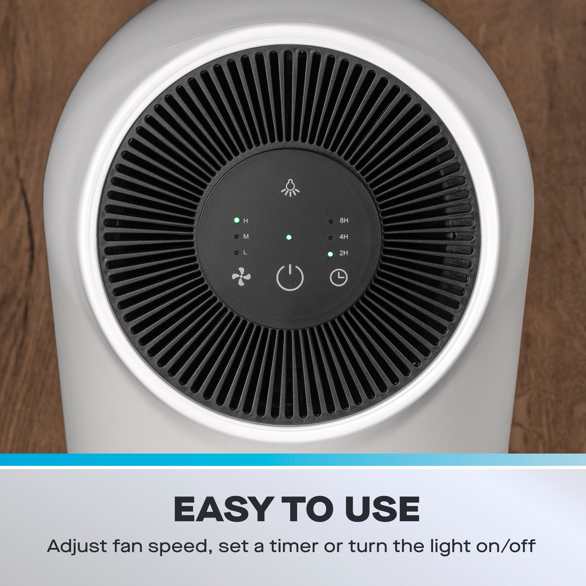 Daewoo Ultra Quiet Air Purifier with 3 Speed Settings