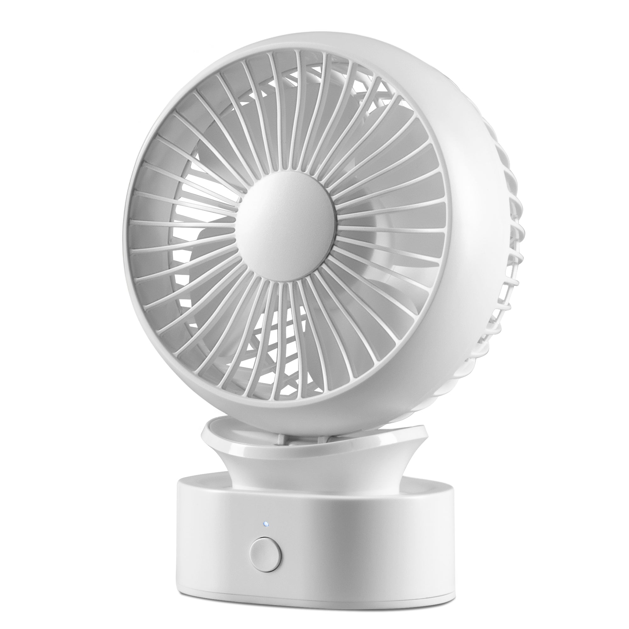 Daewoo 4-Inch Portable Rechargeable Desk Fan