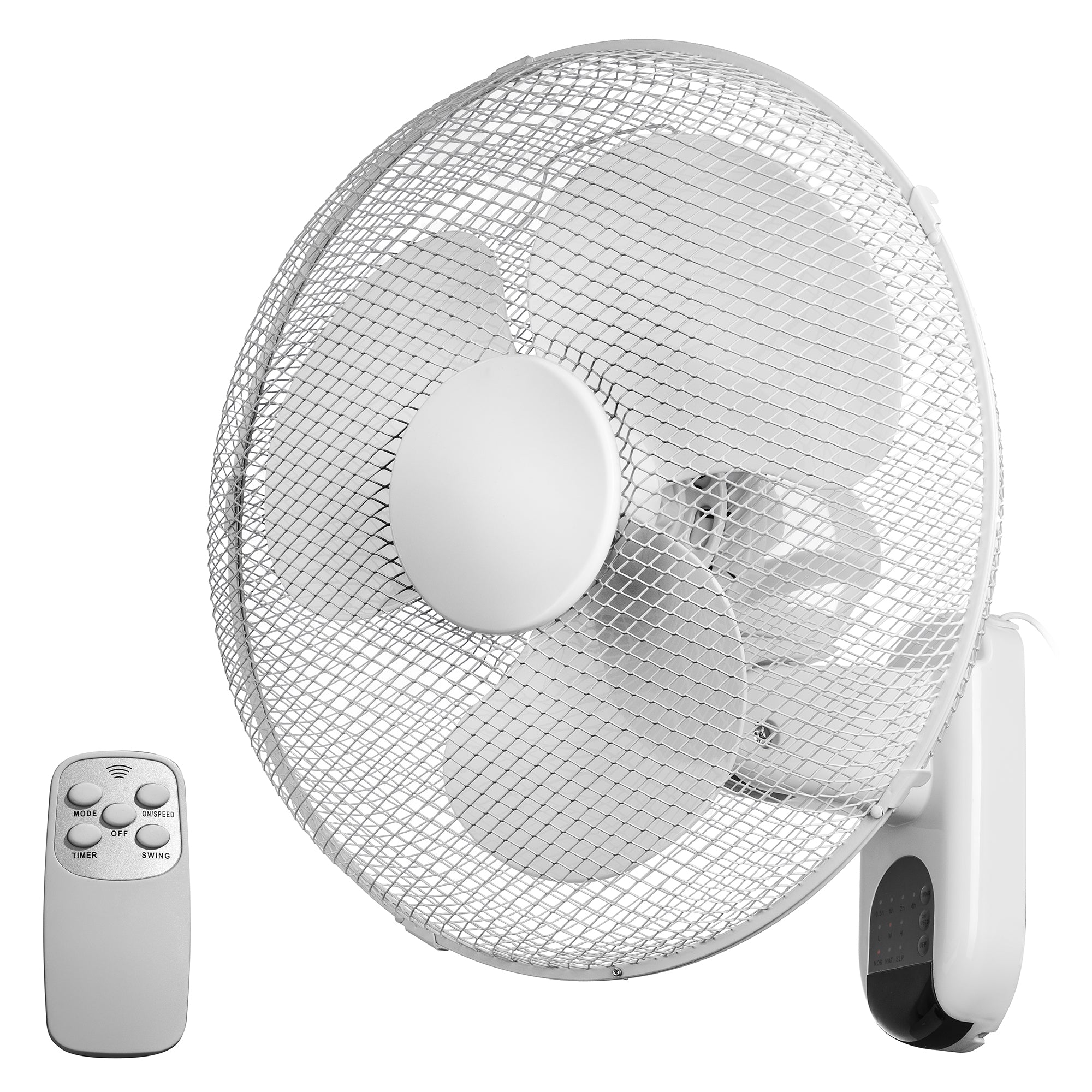 Daewoo 16" Wall Mounted Fan with Remote Control