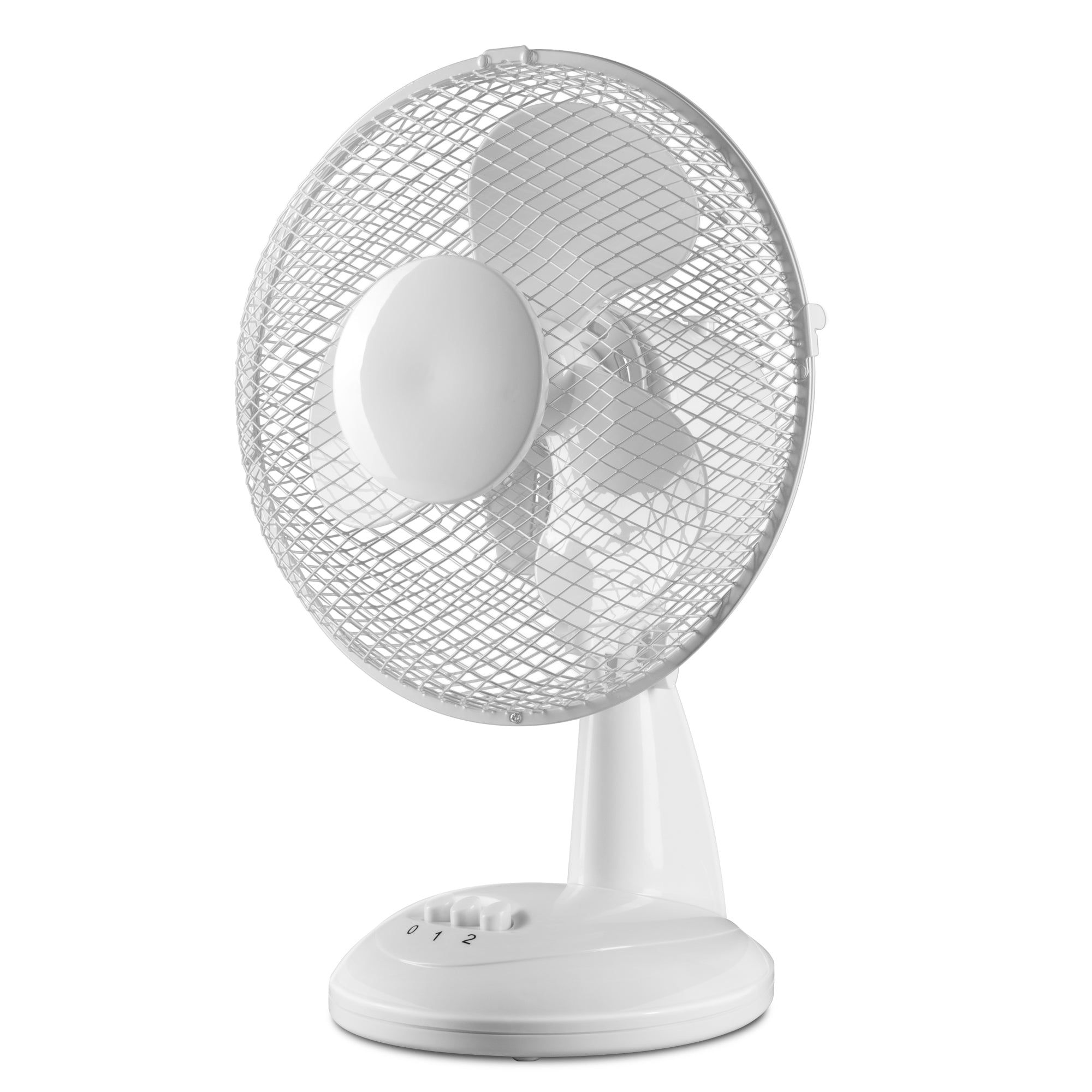 Daewoo 9" White Desk Fan