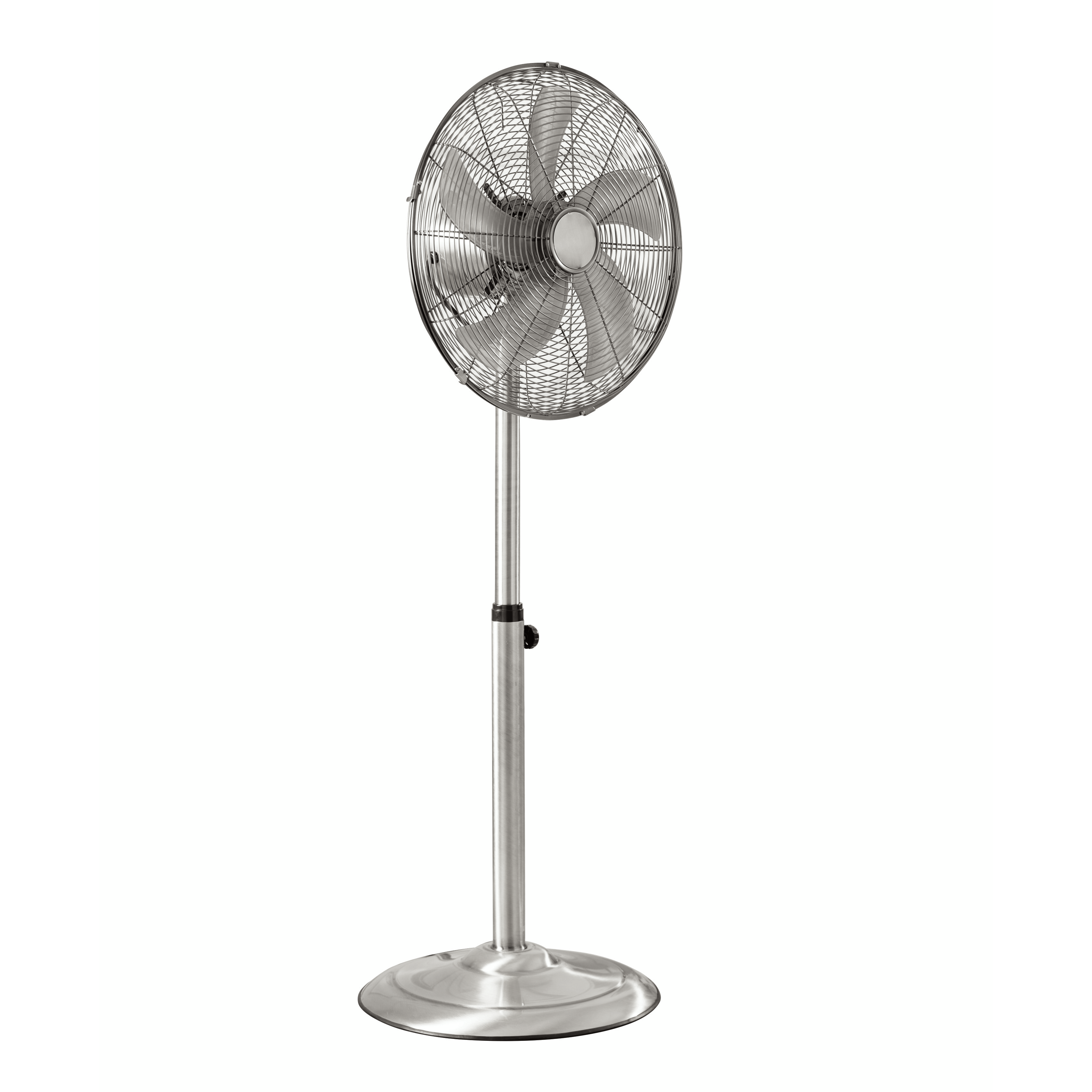 Daewoo 16" Chrome Metal Pedestal Fan