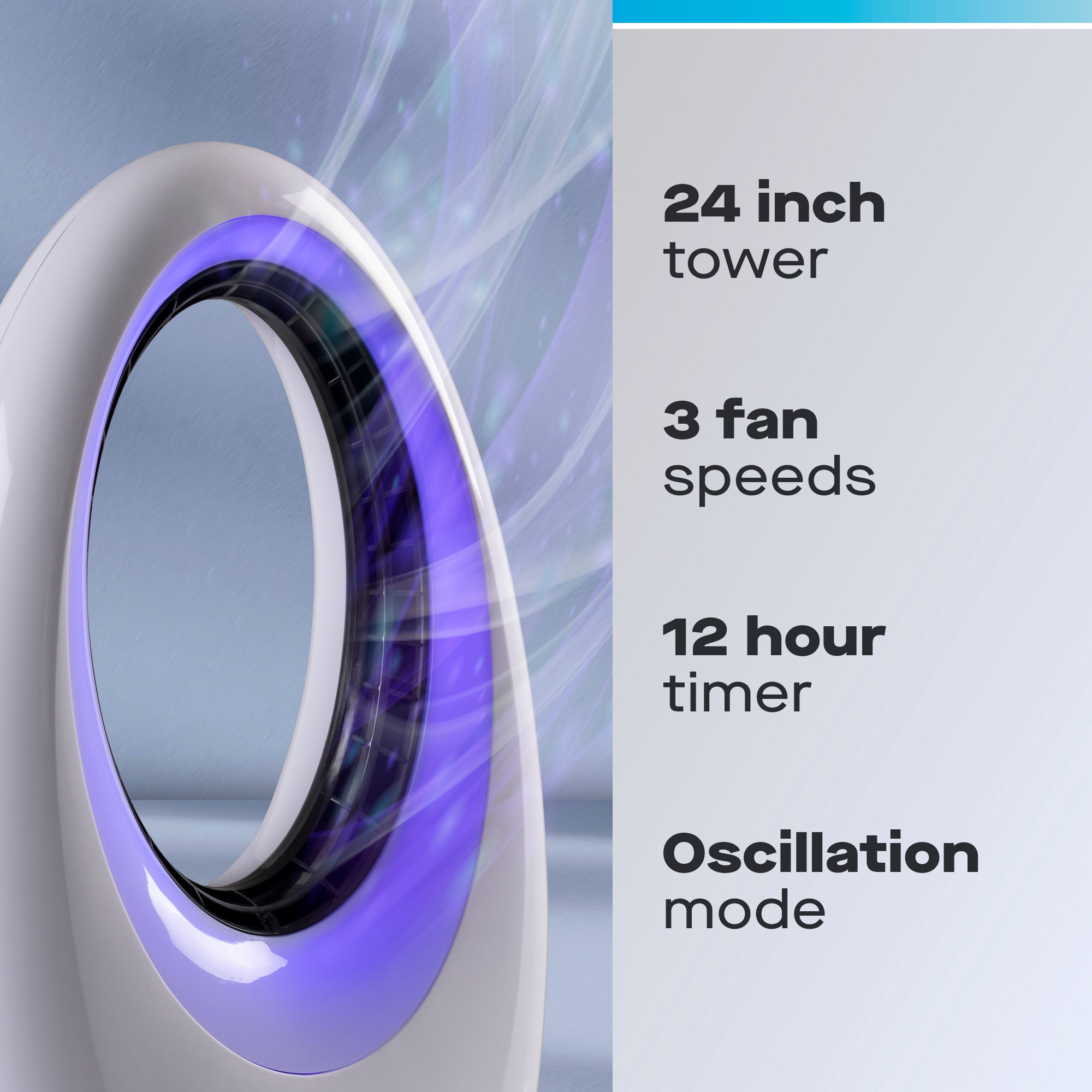 Daewoo Desktop Bladeless Fan