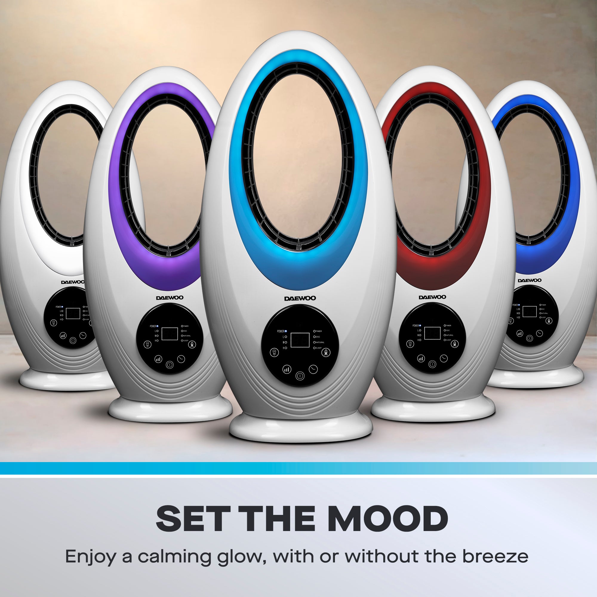 Daewoo Desktop Bladeless Fan