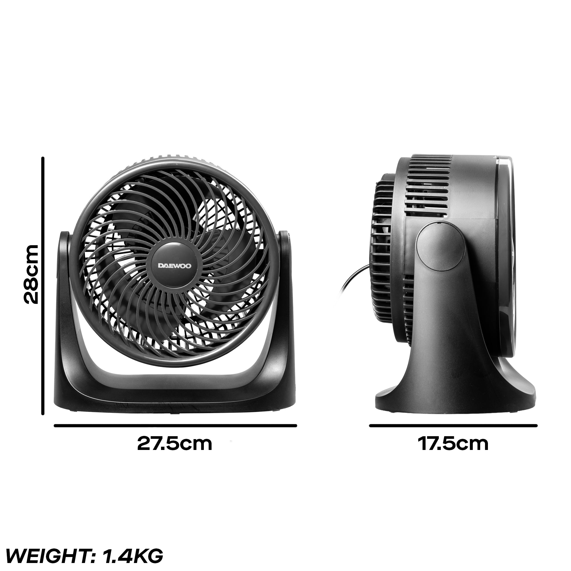 Daewoo Air Circulator Desk Fan