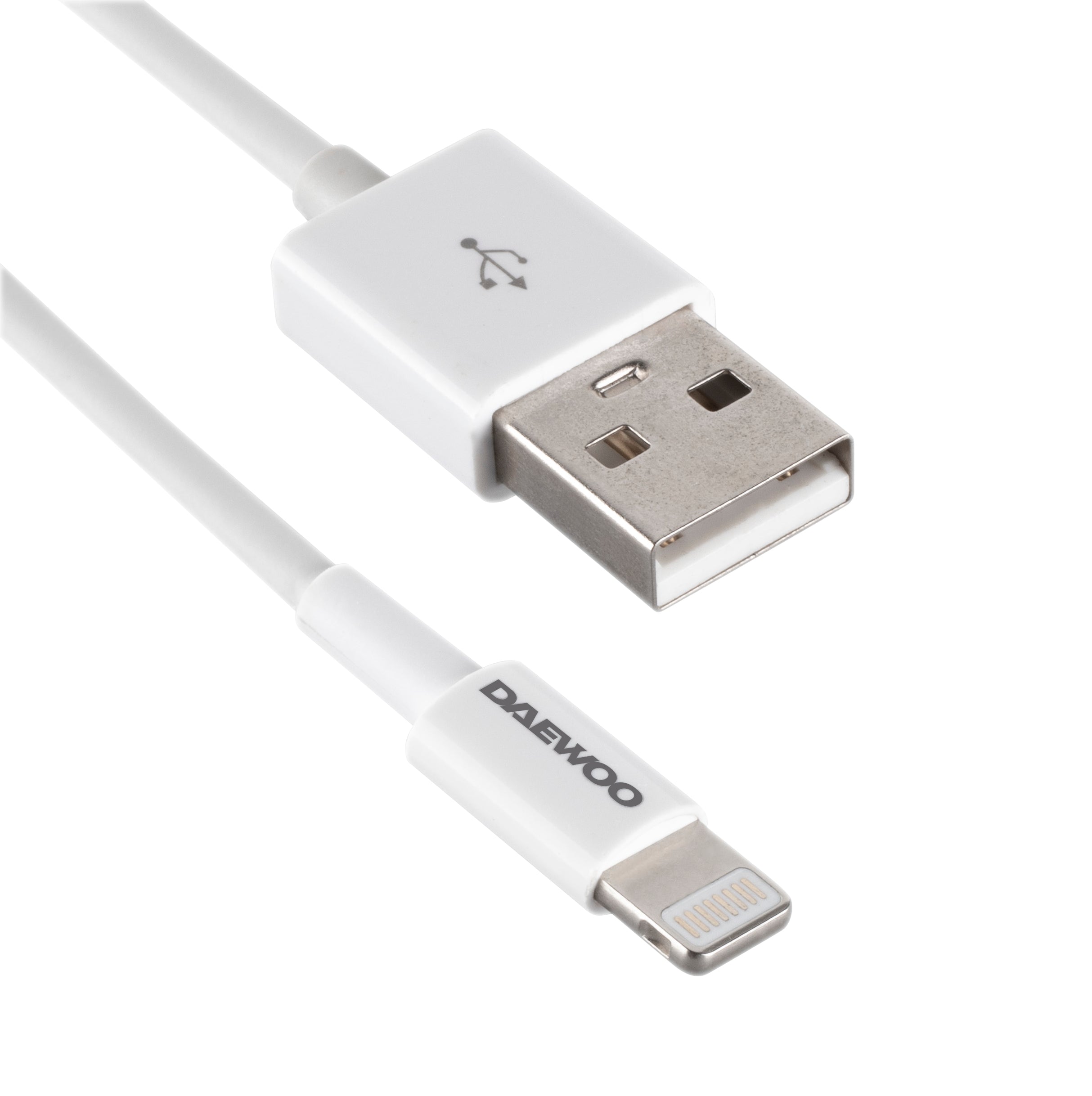 Daewoo 1 Metre USB-A To 8 Pin Lightning Fast Charge Cable