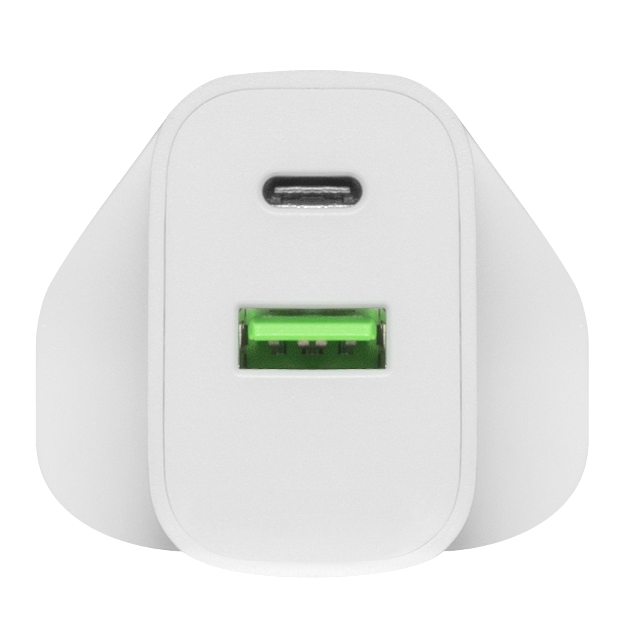 Daewoo 30W USB-C & USB-A White Wall Charger Plug Socket Adaptor