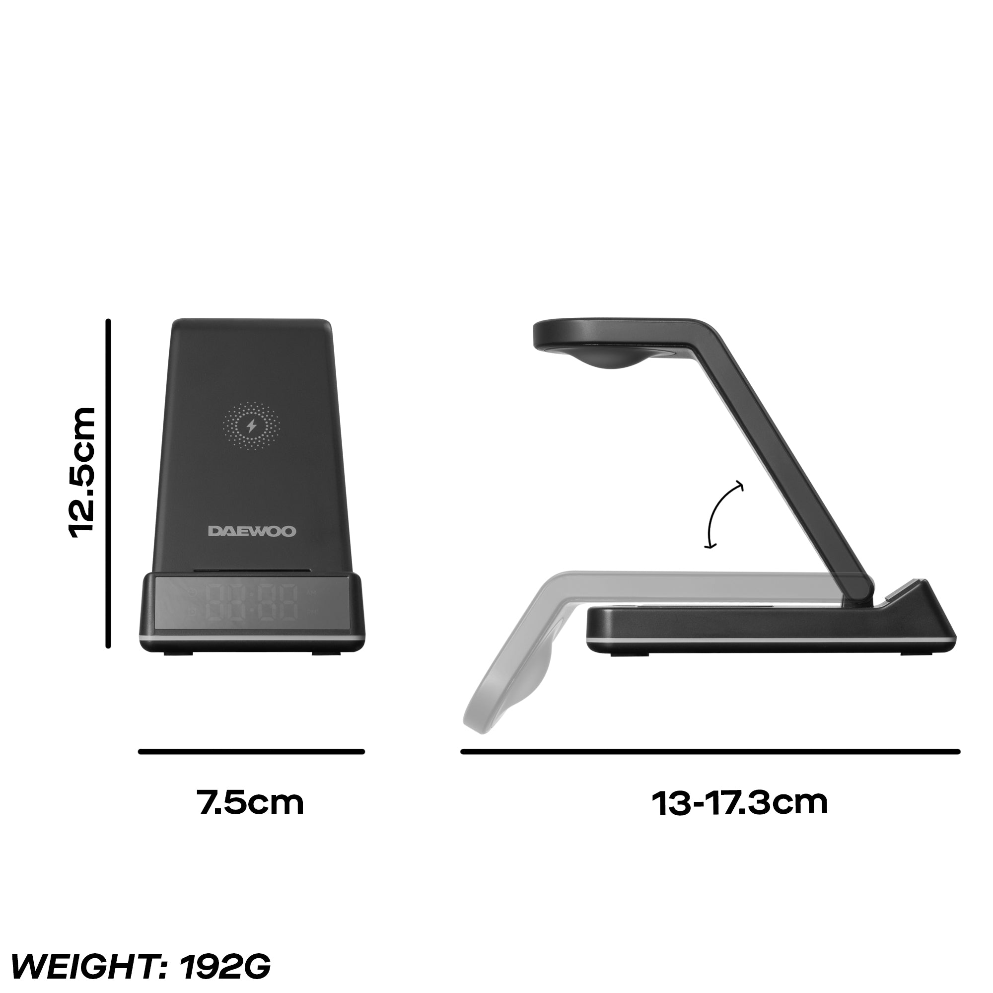 Daewoo 5-in-1 Foldable Wireless Charging Station