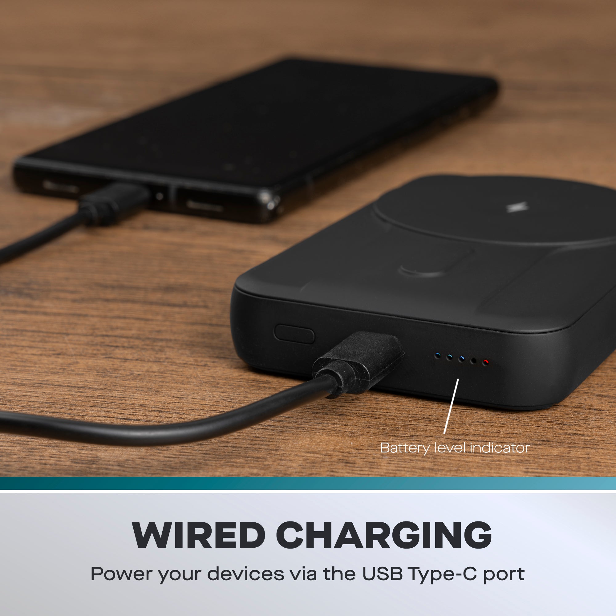 Daewoo 10000mAh Portable MagSafe Wireless Power Bank