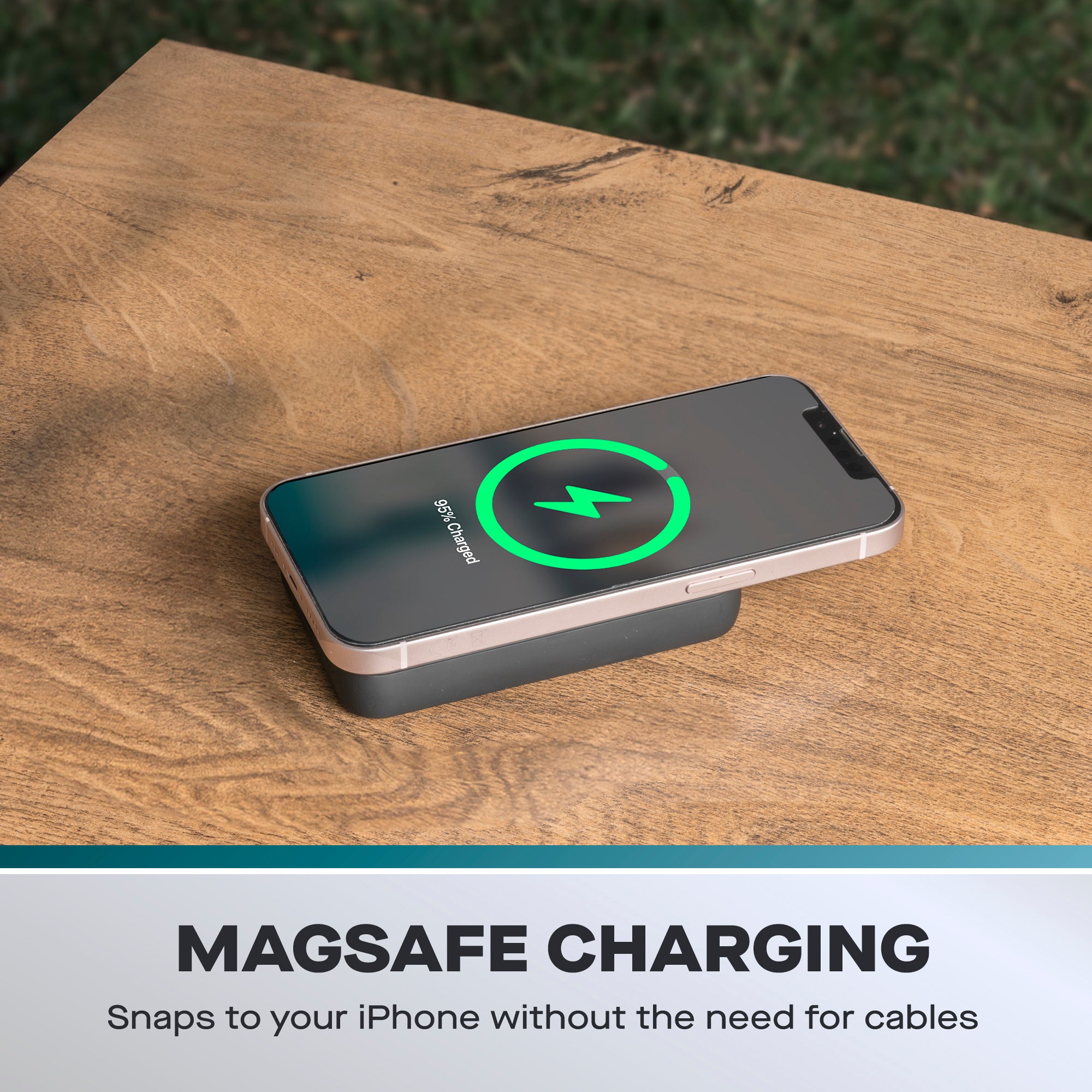 Daewoo 10000mAh Portable MagSafe Wireless Power Bank