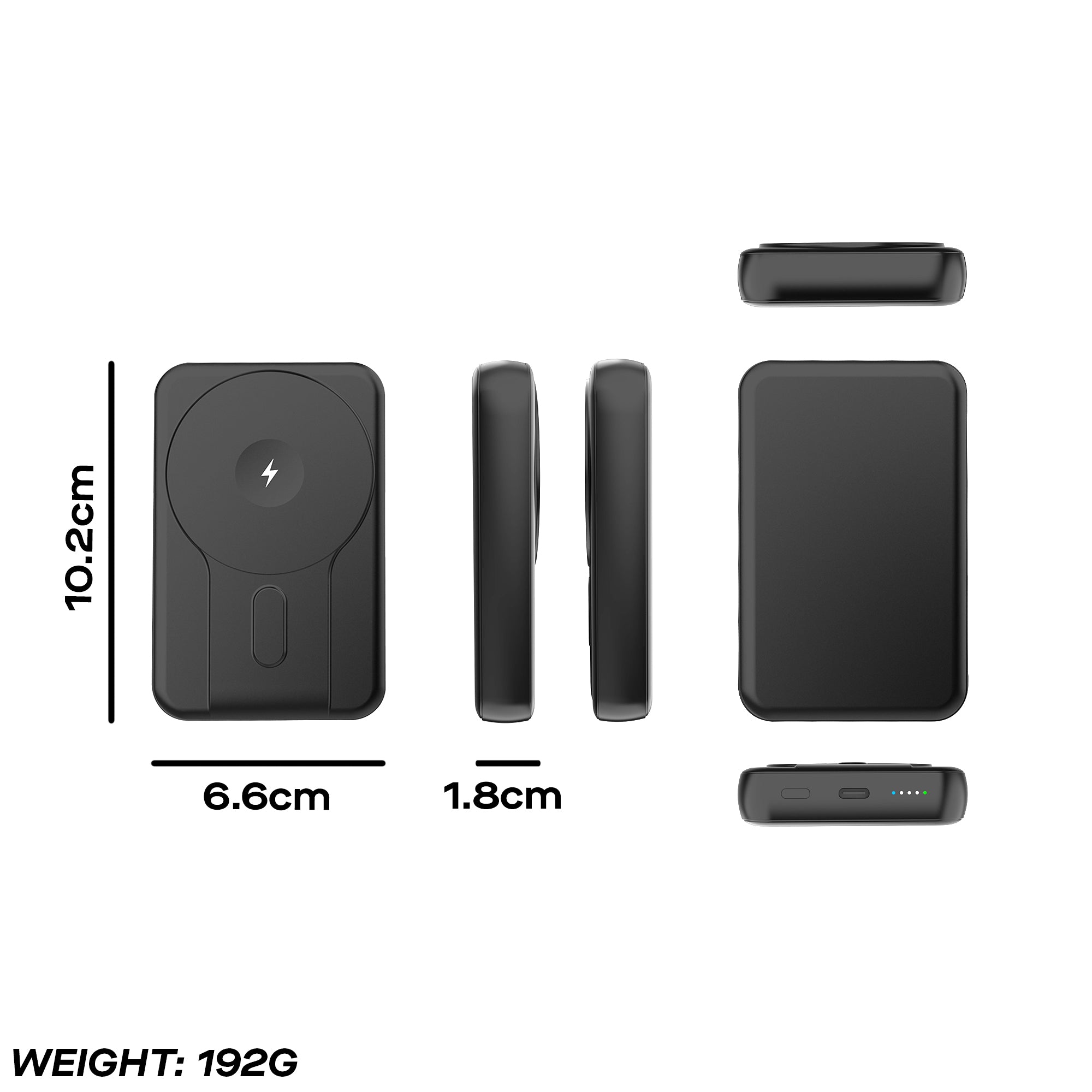 Daewoo 10000mAh Portable MagSafe Wireless Power Bank