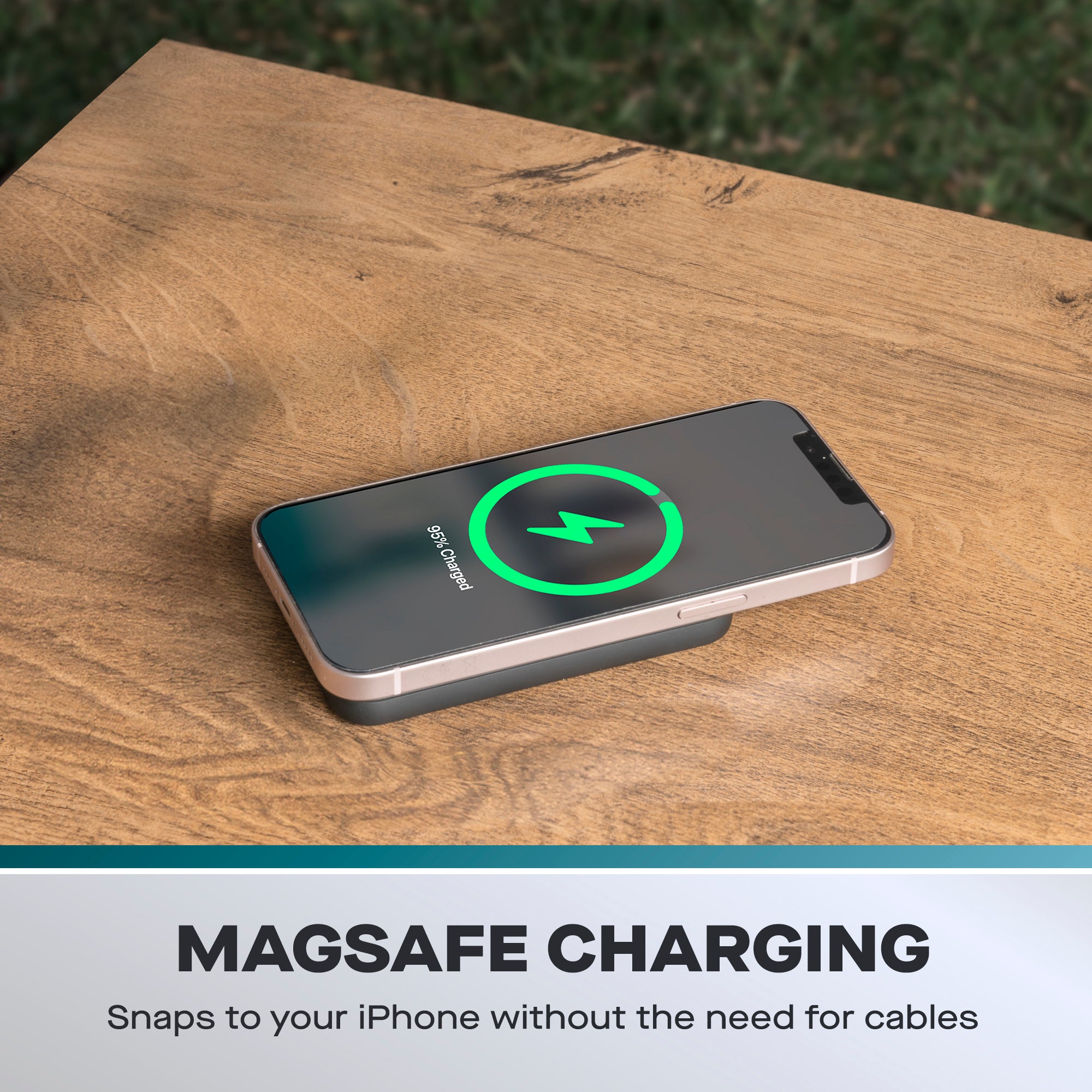 Daewoo 5000mAh Portable MagSafe Wireless Power Bank
