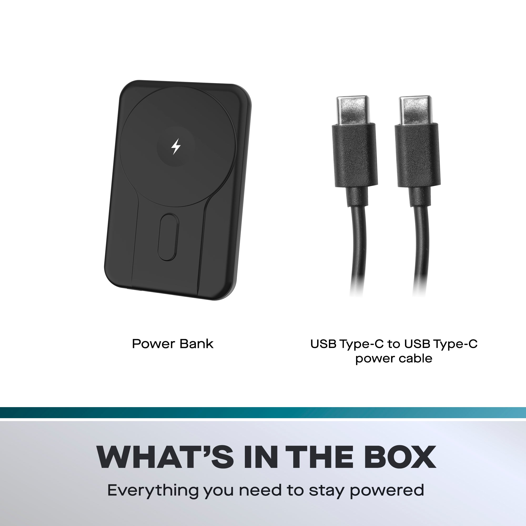 Daewoo 5000mAh Portable MagSafe Wireless Power Bank