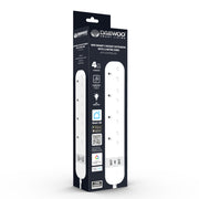 Daewoo WiFi Smart 4 Socket Extension Lead, 2m