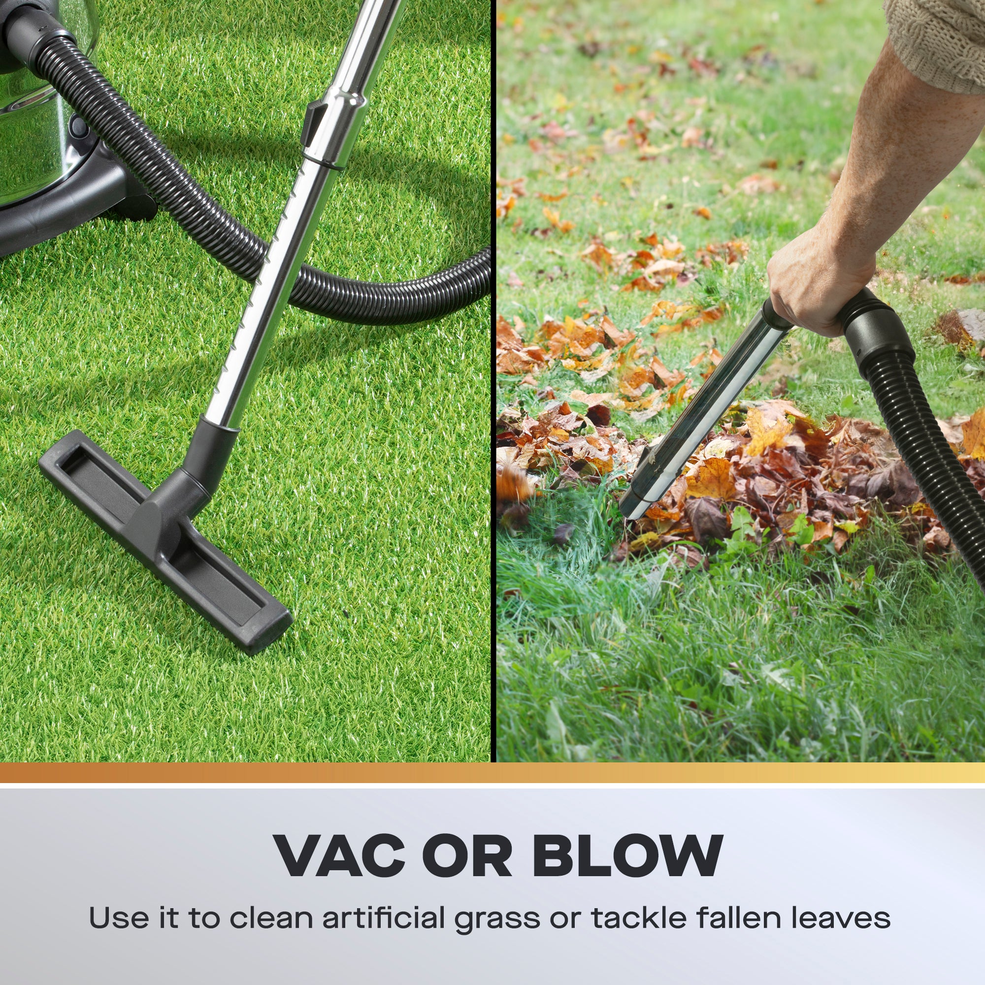 Daewoo 20L Wet & Dry Cylinder Vacuum Cleaner, 1000W
