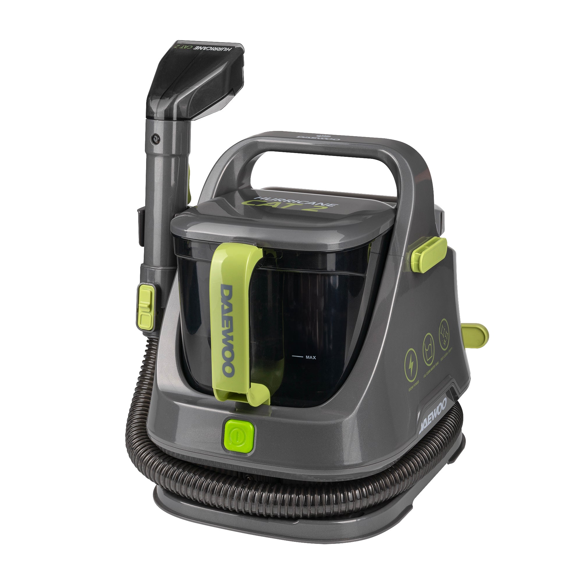 Daewoo Hurricane 650W 1.4L Carpet & Upholstery Spot Washer