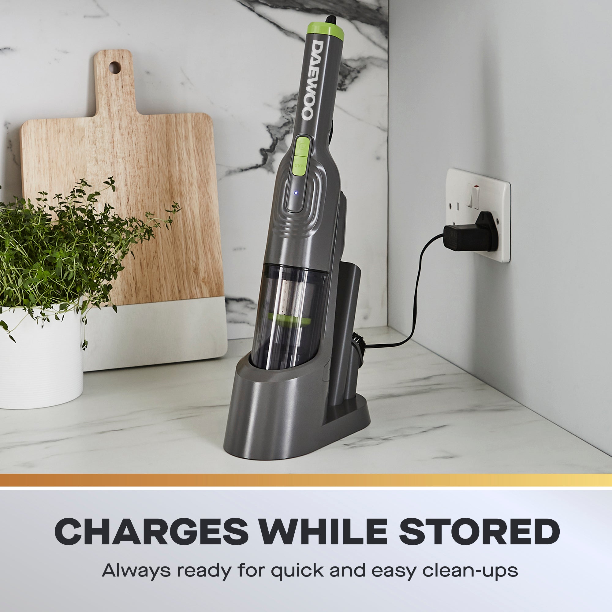 Daewoo 11.1V Compact Pro Cordless Handheld Vacuum Cleaner