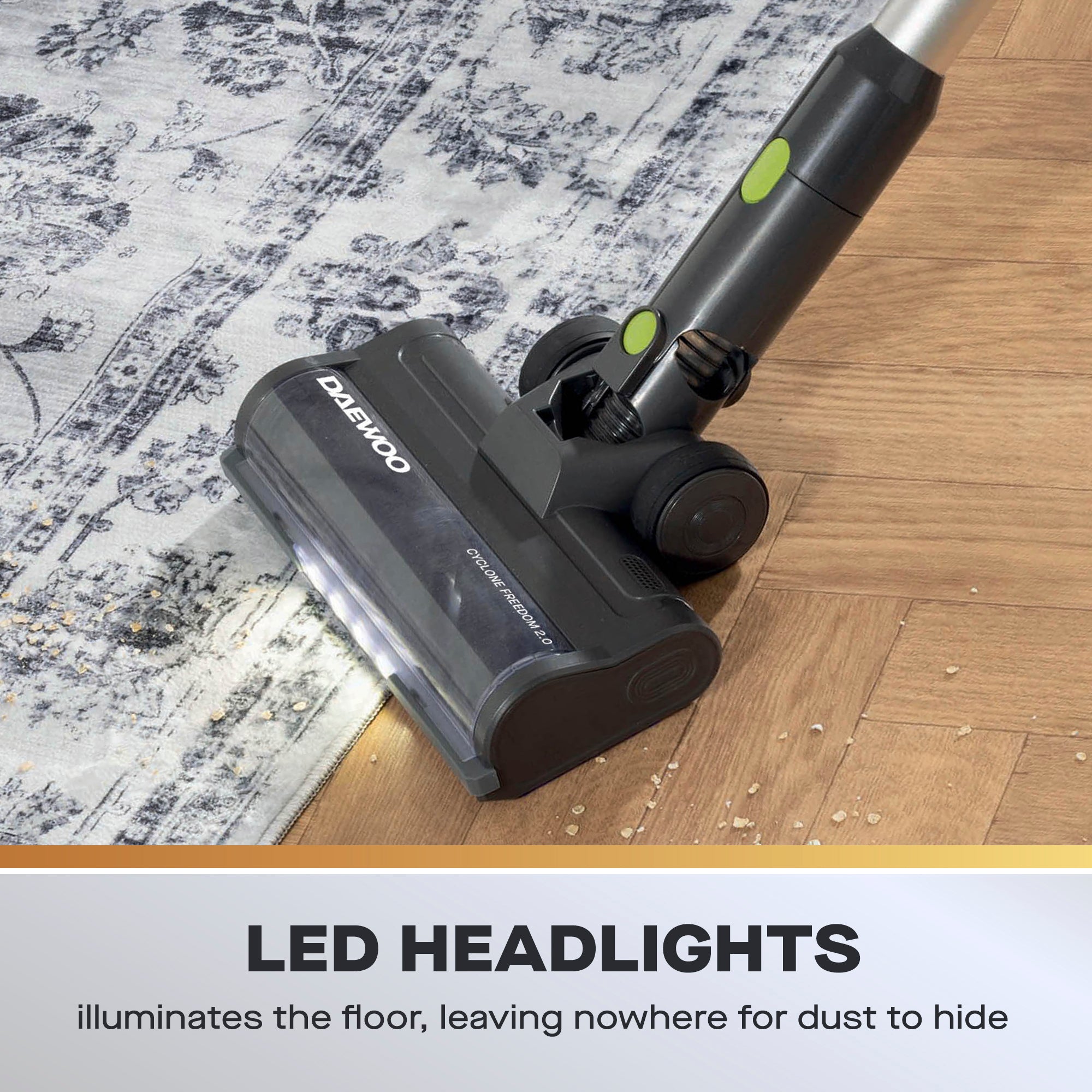 Daewoo Cyclone Freedom 2.0 2-in-1 Cordless Vacuum Cleaner