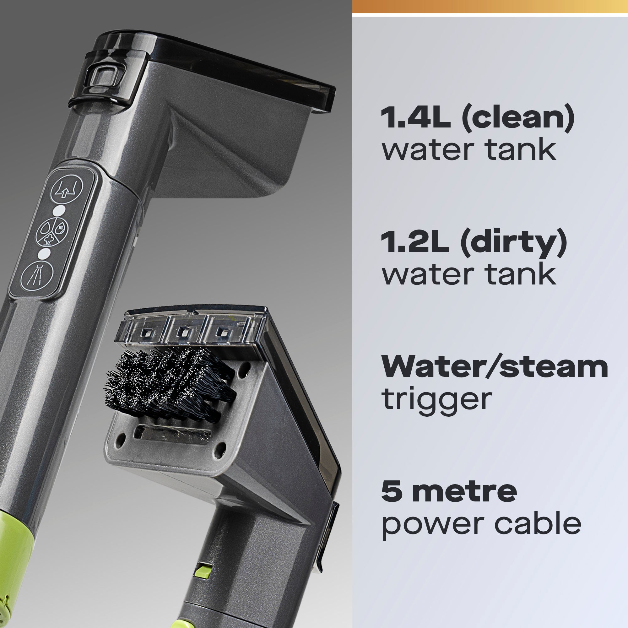 Daewoo Aquastream 1300W 1.4L Carpet & Upholstery Spot Cleaner