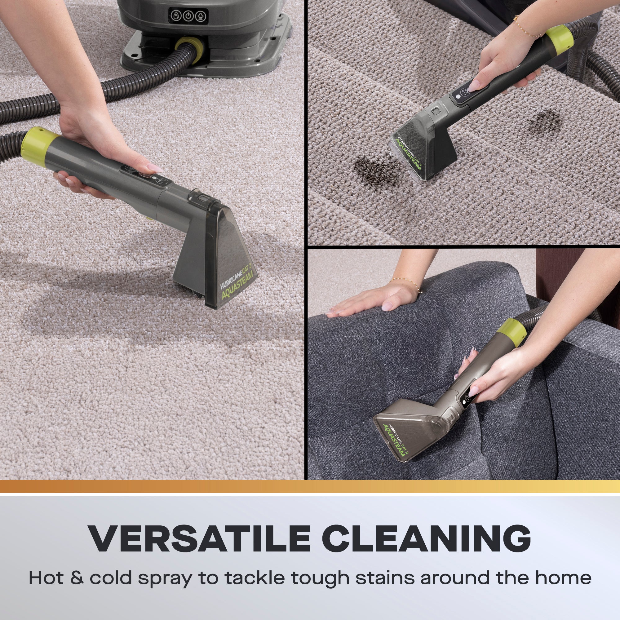 Daewoo Aquastream 1300W 1.4L Carpet & Upholstery Spot Cleaner