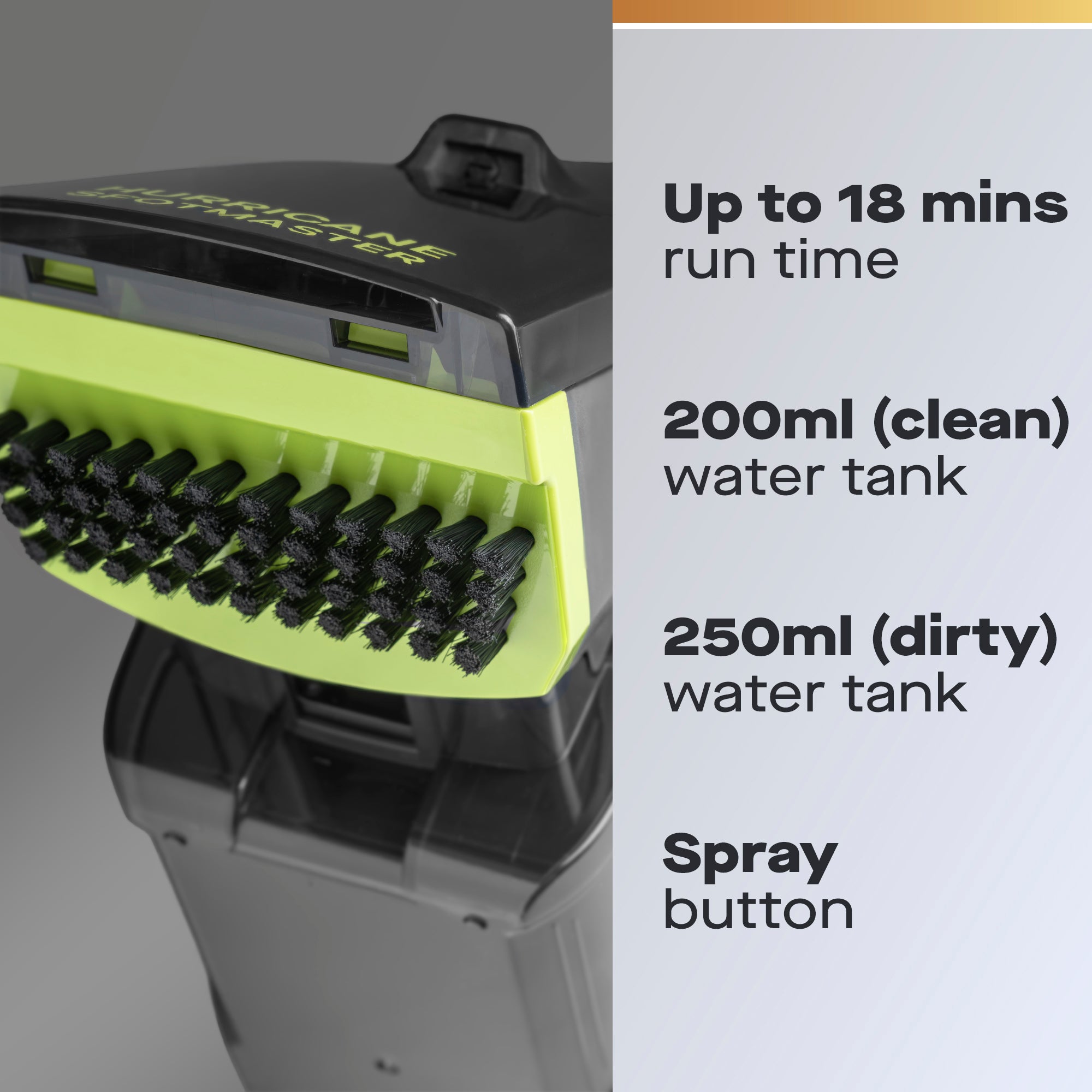 Daewoo Hurricane Spotmaster Cordless Carpet & Upholstery Cleaner