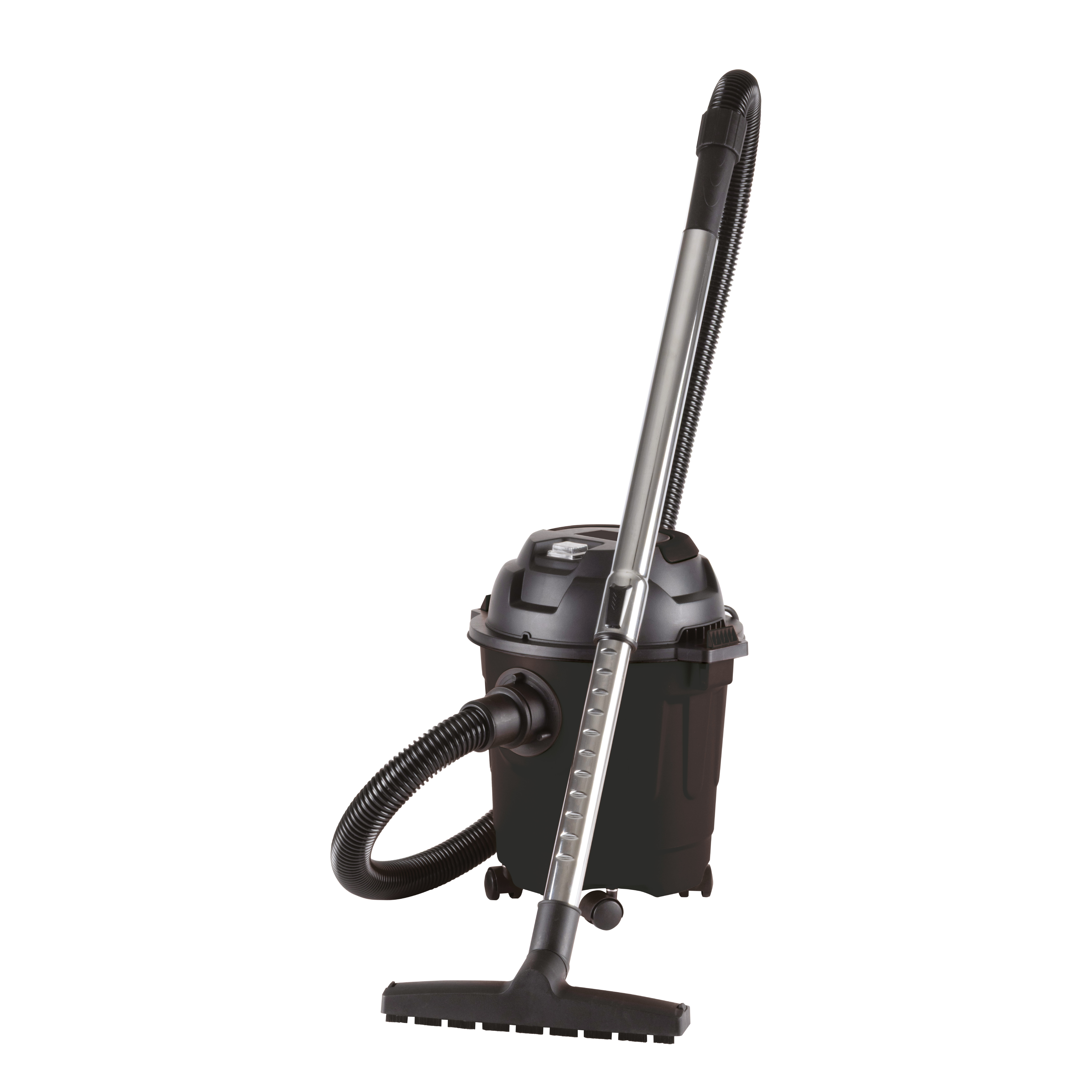 Daewoo 10L Black Wet & Dry Cylinder Vacuum Cleaner, 1000W