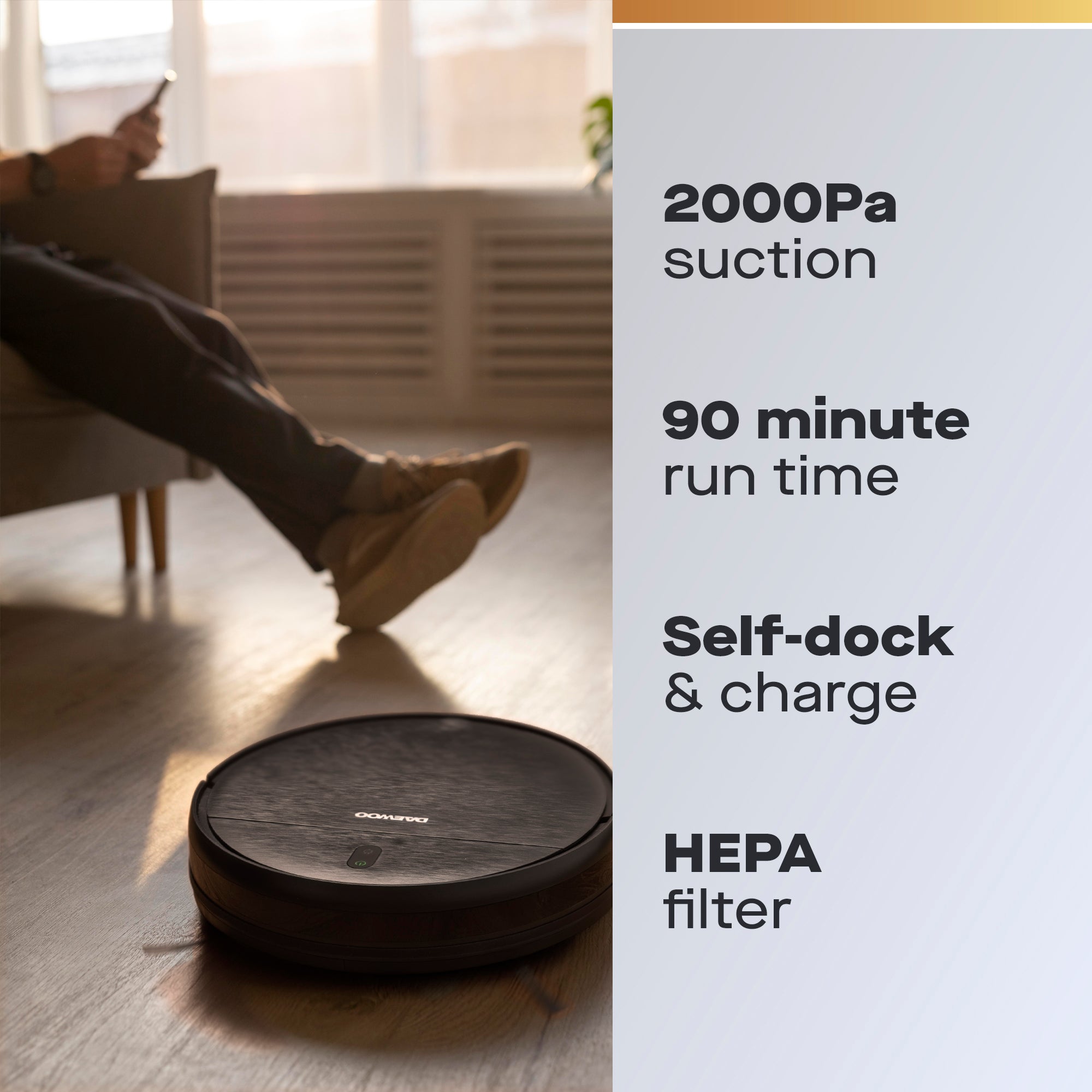 Daewoo Cyclone Freedom Robot Vacuum Cleaner