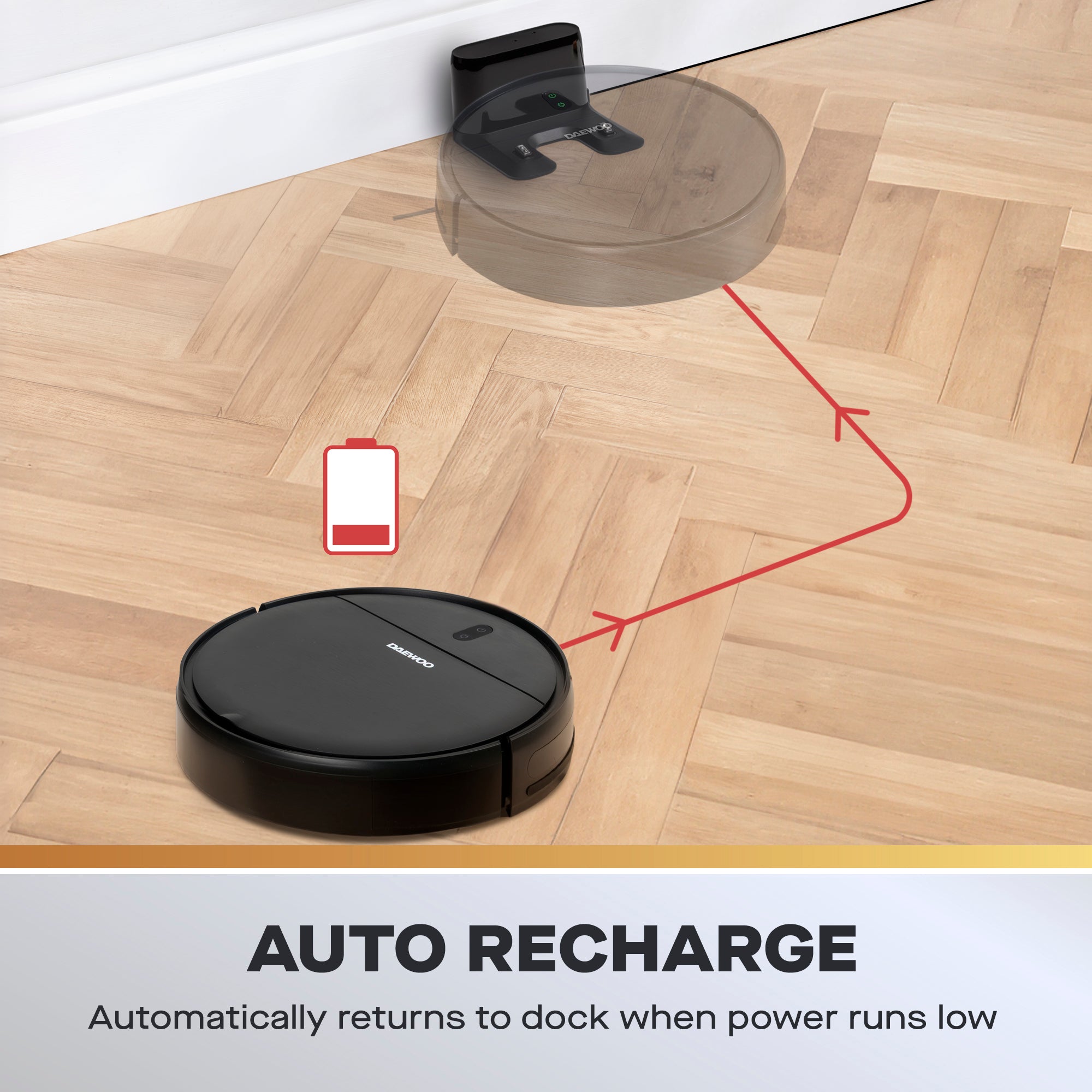 Daewoo Cyclone Freedom Robot Vacuum Cleaner