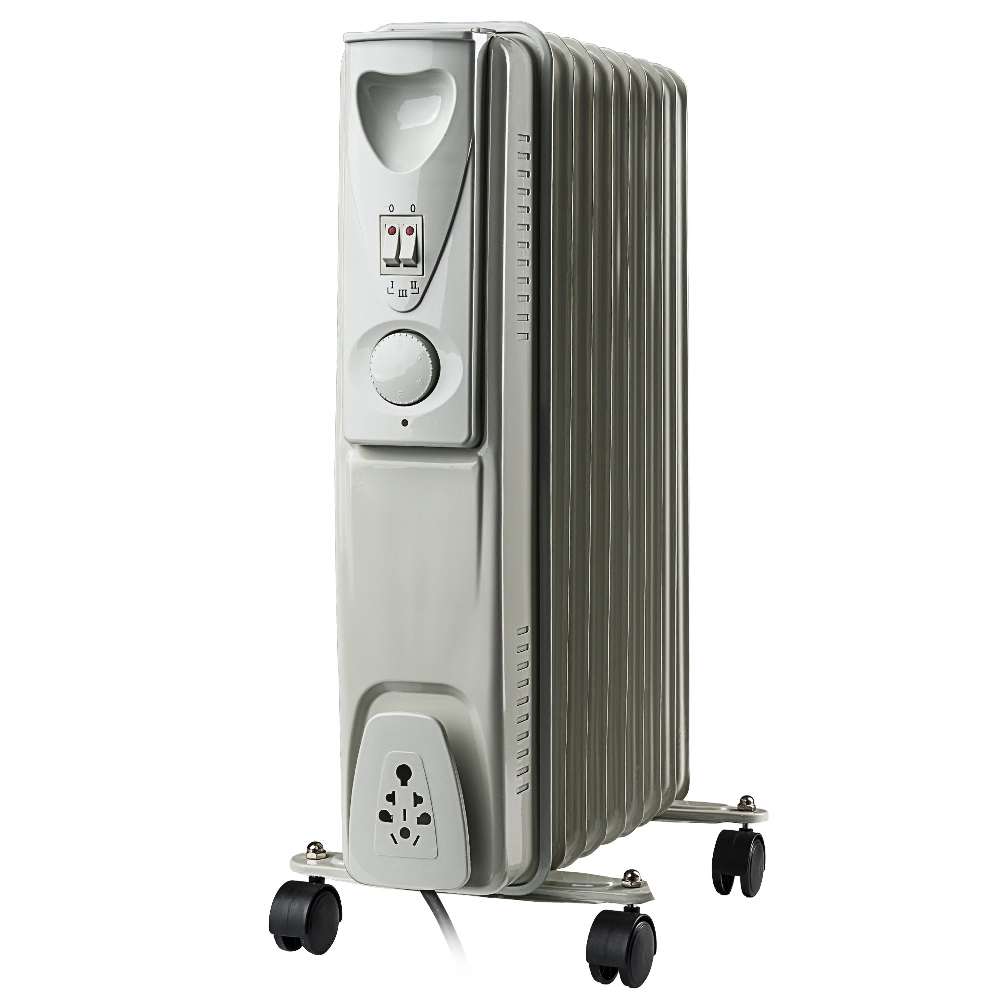 Daewoo 2000W Oil Filled Radiator with Thermostat Control