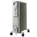 Daewoo 2500W Oil Filled Radiator with Thermostat Control