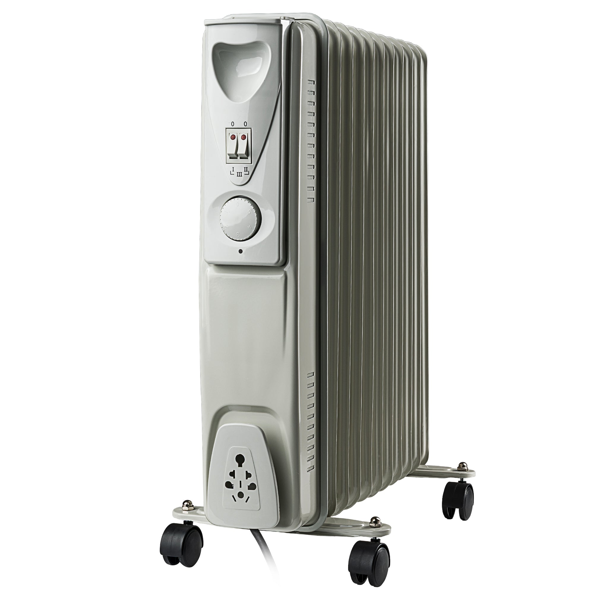 Daewoo 2500W Oil Filled Radiator with Thermostat Control