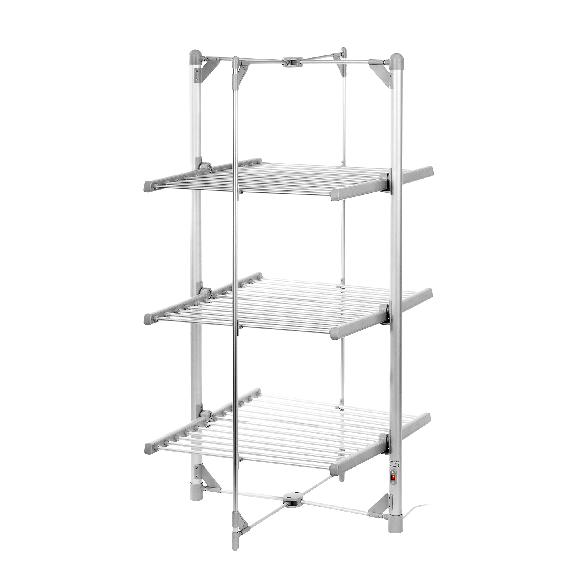 Daewoo Large 3 Tier Foldable Electric Heated Clothes Airer