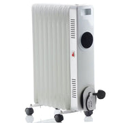Daewoo 2000W Oil Filled Radiator with LED Display & Remote Control