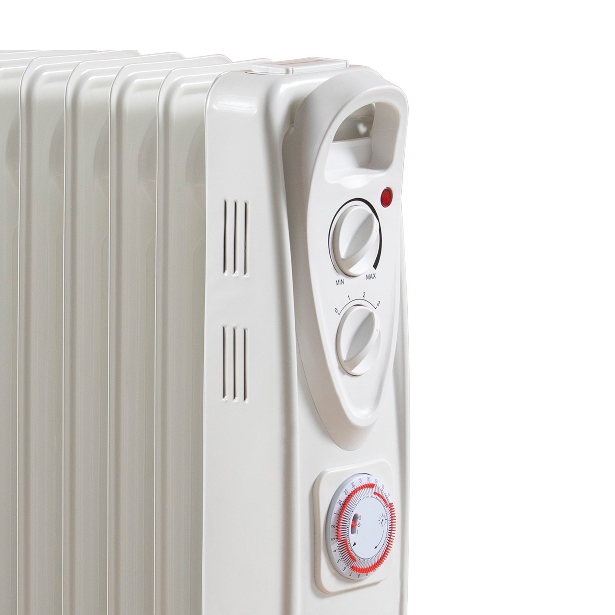 Daewoo 1500W Oil Filled Radiator with Timer