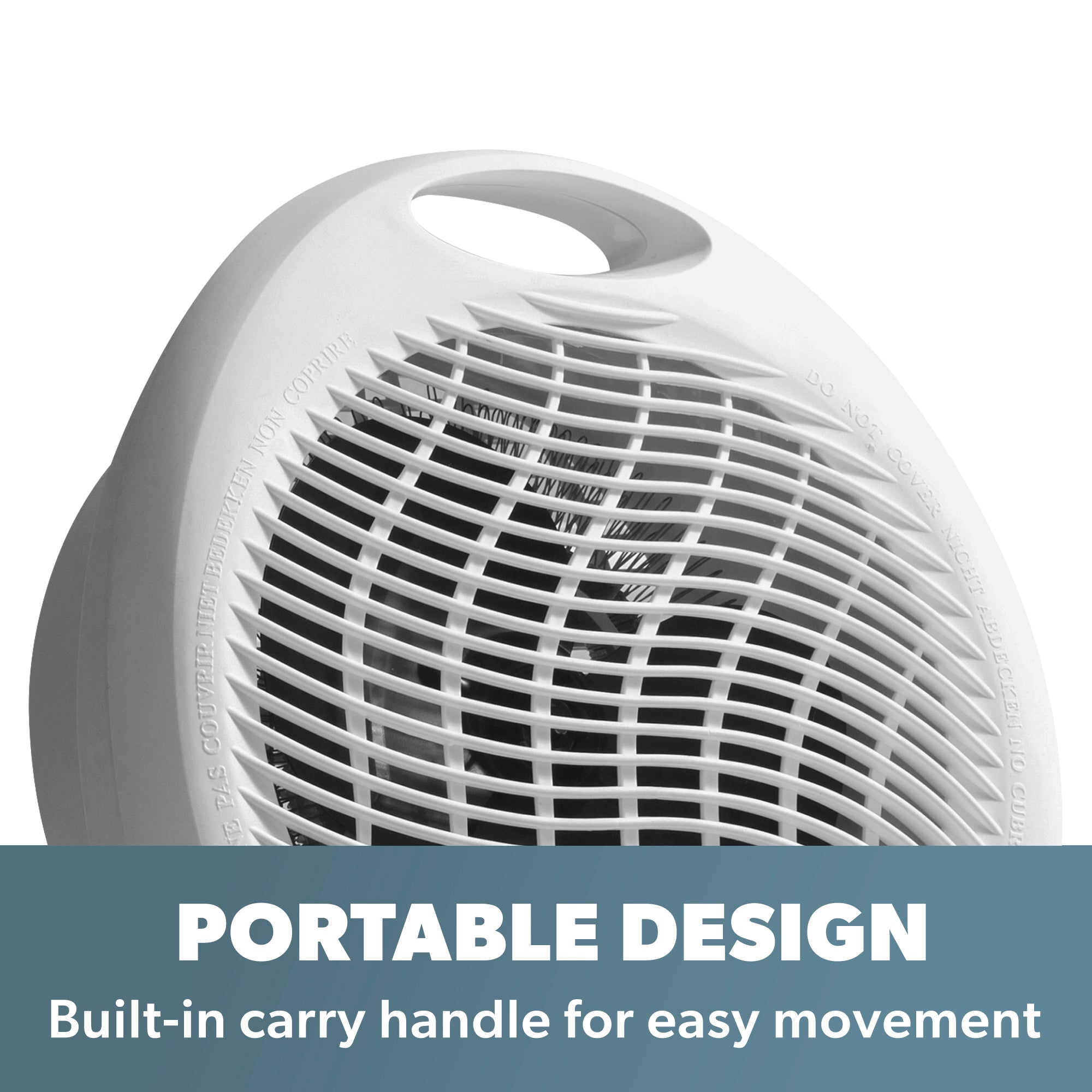 Daewoo 2000W Portable Upright Fan Heater