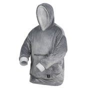 Daewoo Grey Oversized Heated Hoodie