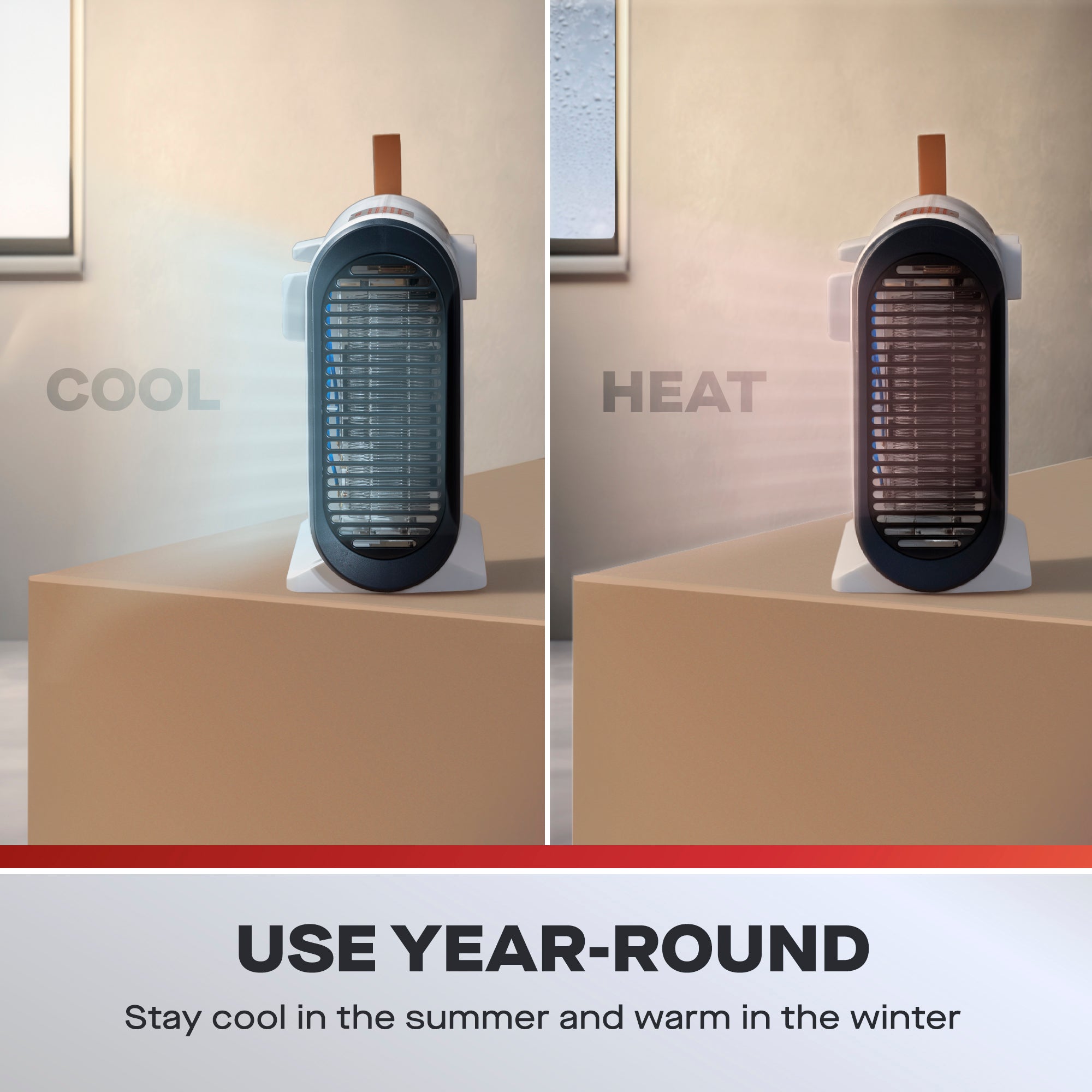 Daewoo 2000W Portable Fan Heater