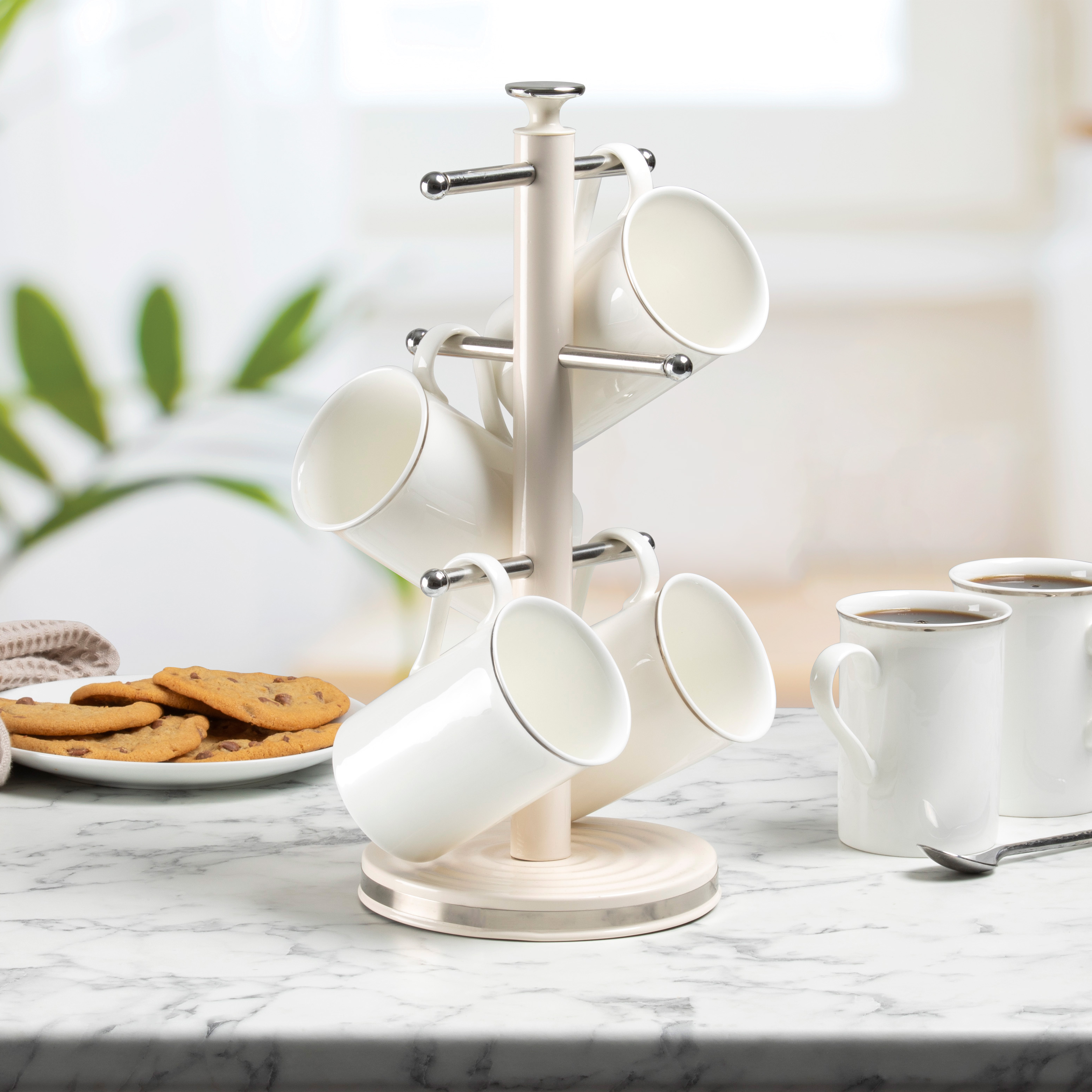 Daewoo Sienna Cream Mug Tree