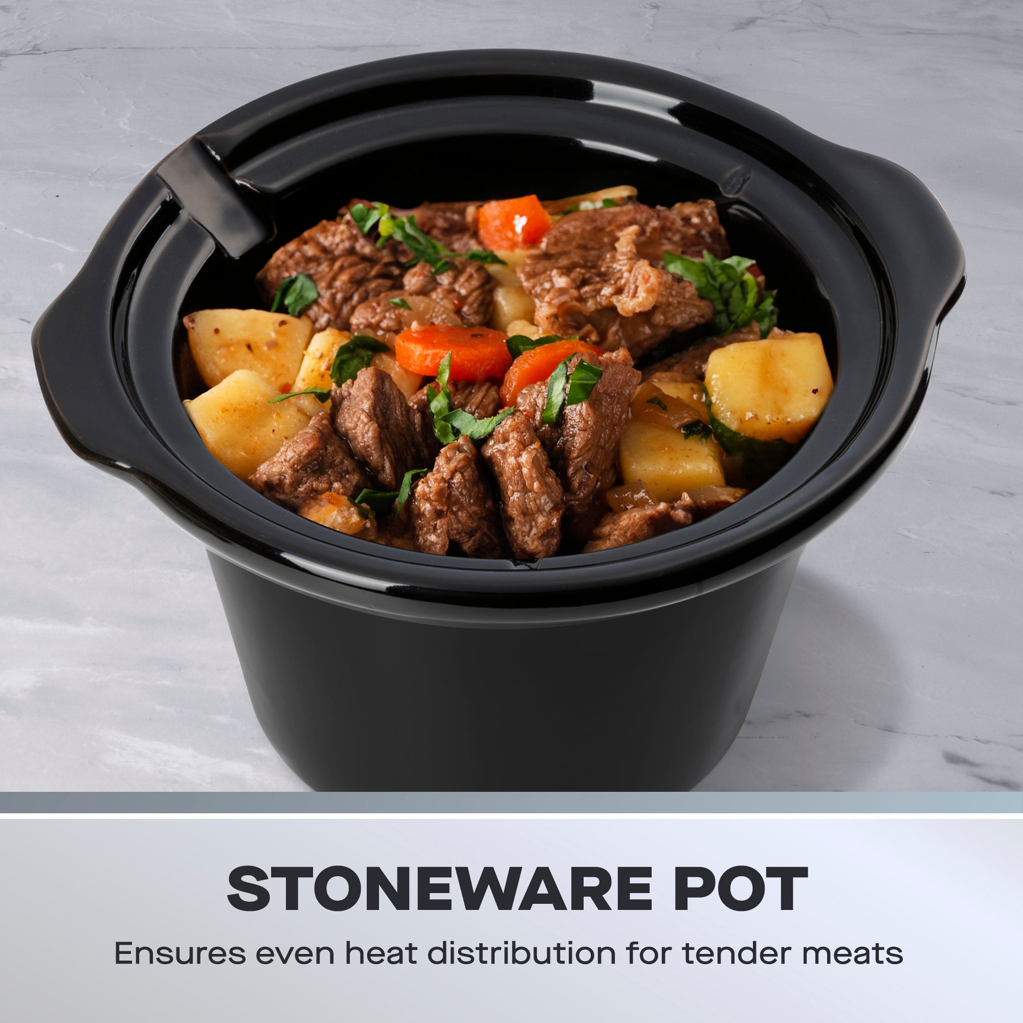 Daewoo 1.5L Slow Cooker, Stainless Steel