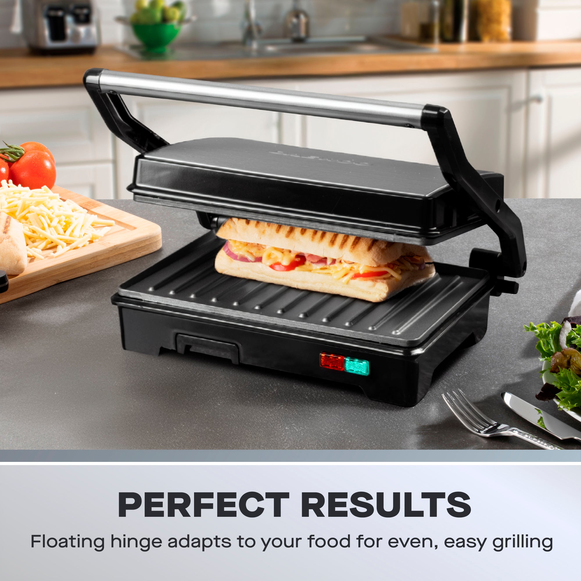 Daewoo Panini Press Sandwich Maker & Flat Grill